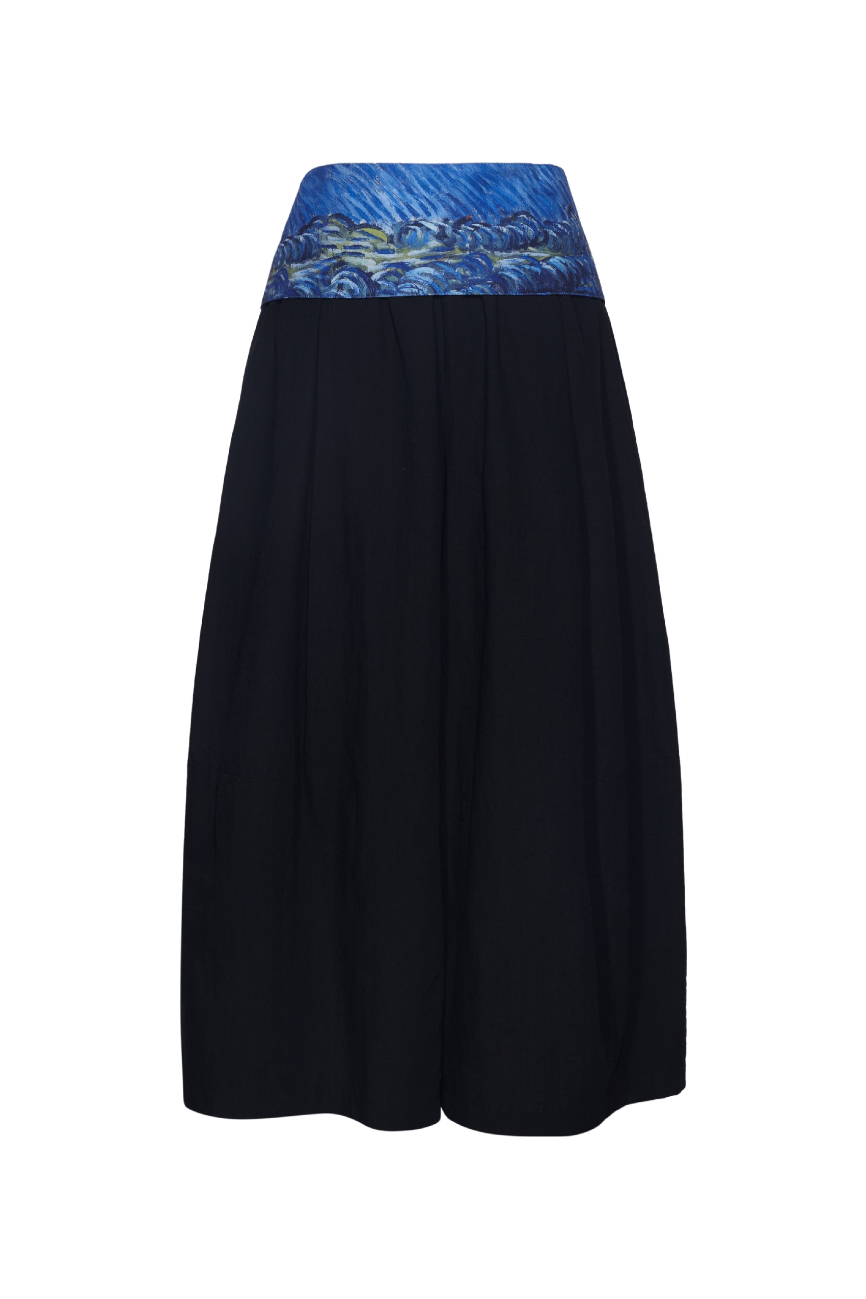 Printed Loose Fit Pants