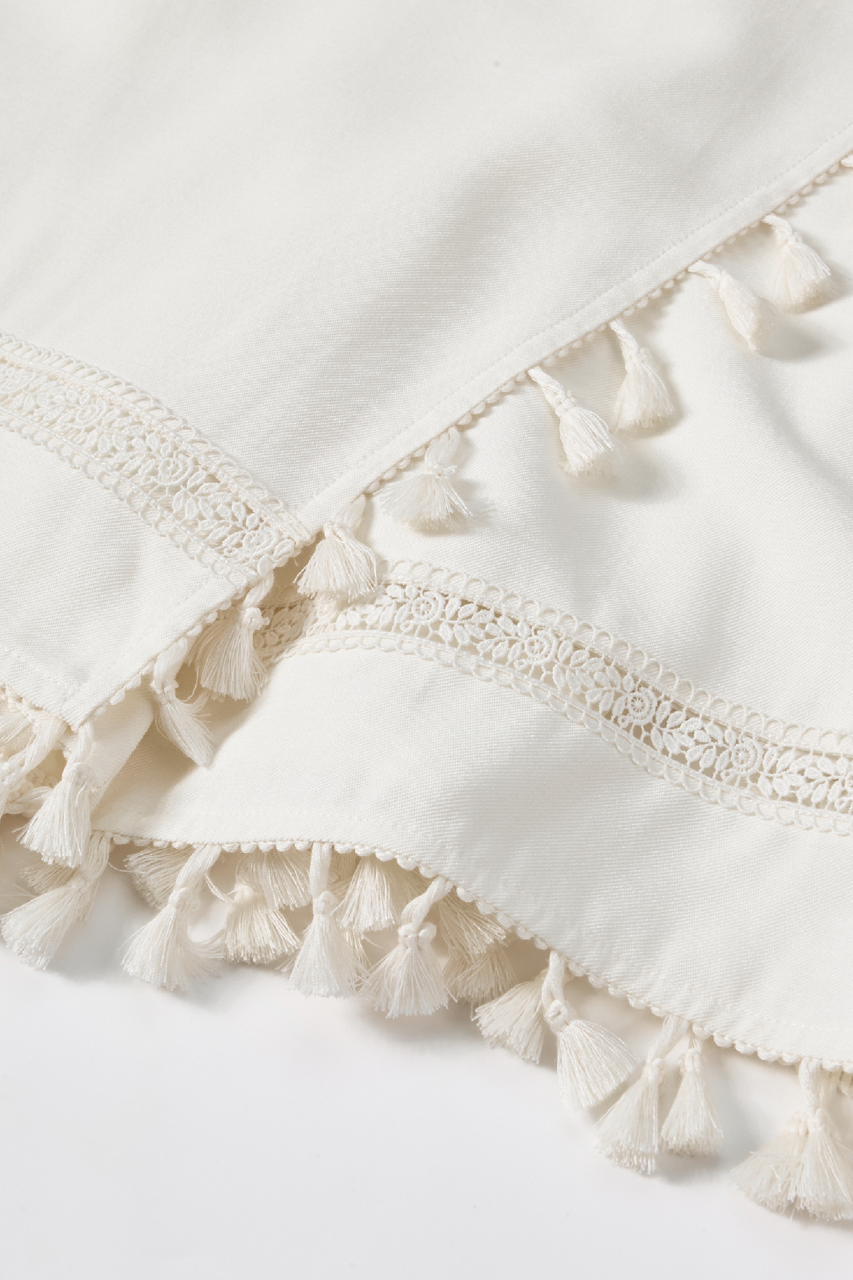 Printed Lace-Up Shorts