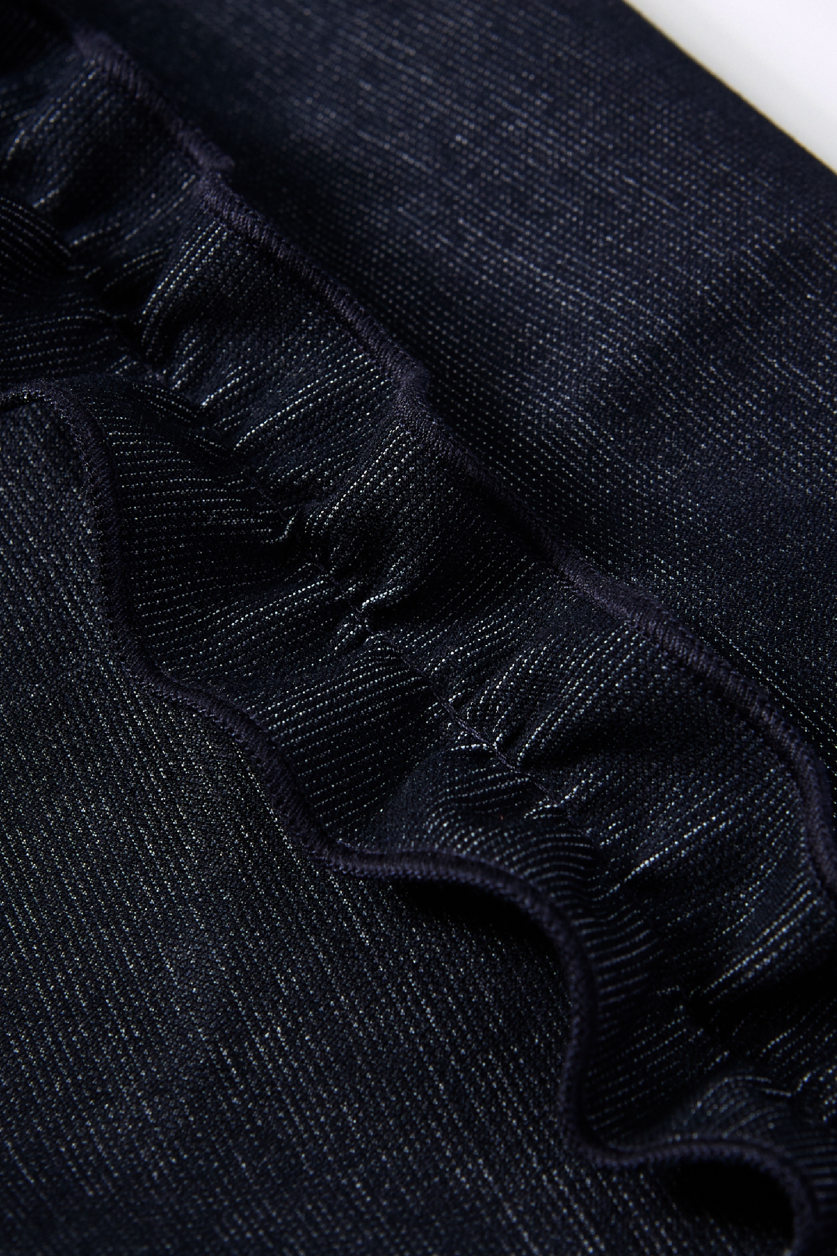 Embroidered Denim Overalls