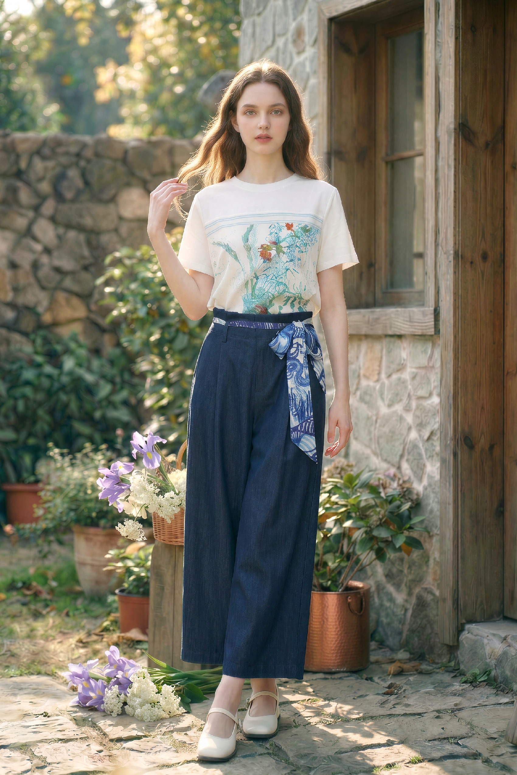 Vintage Loose Fit Pants