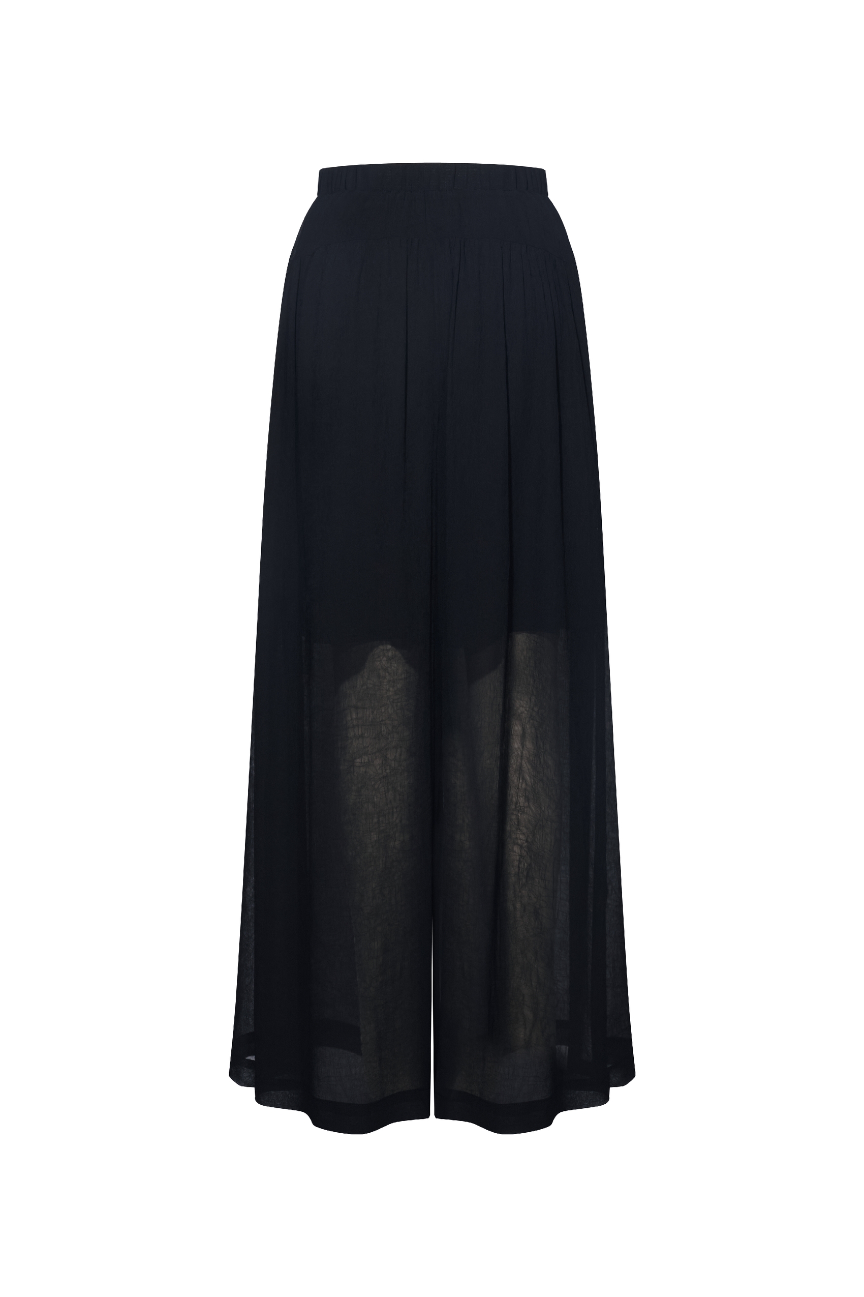 High-Waisted Printed Pants