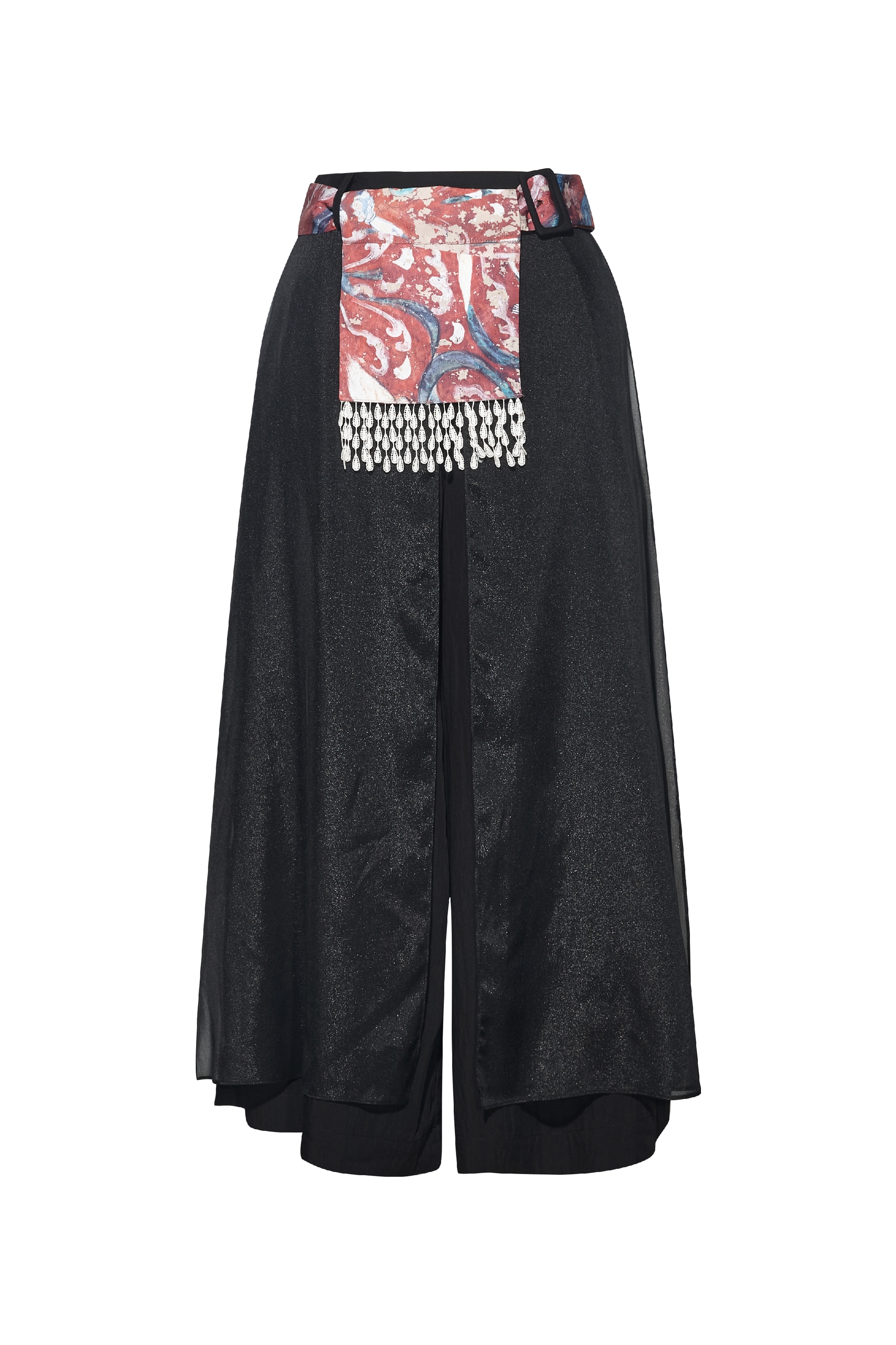 High-waisted Wide-leg Pants