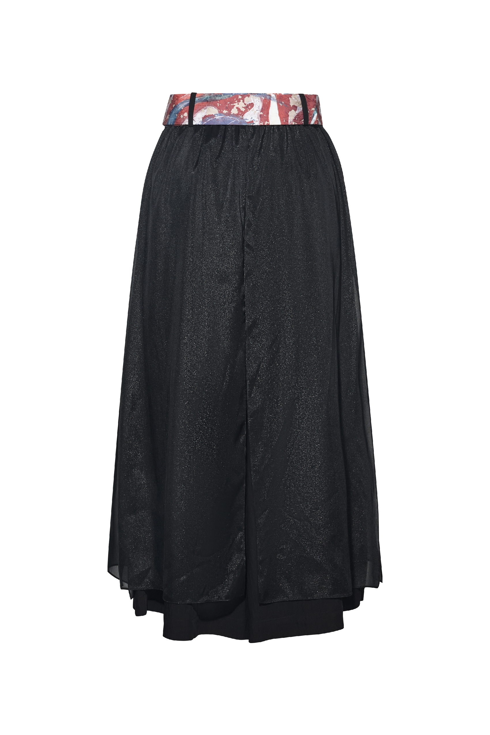 High-waisted Wide-leg Pants