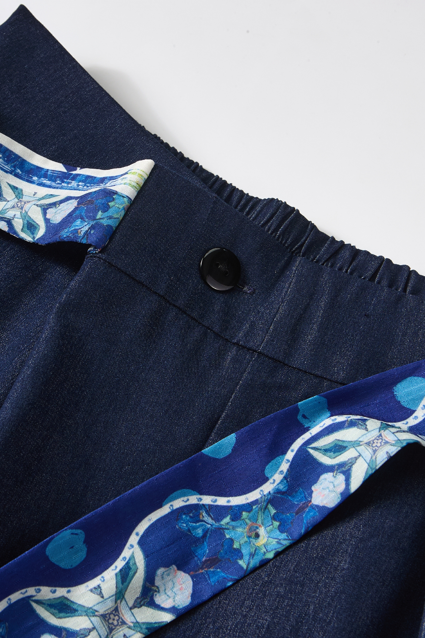 Scarf-tie Midi Skirt-LYONSENS