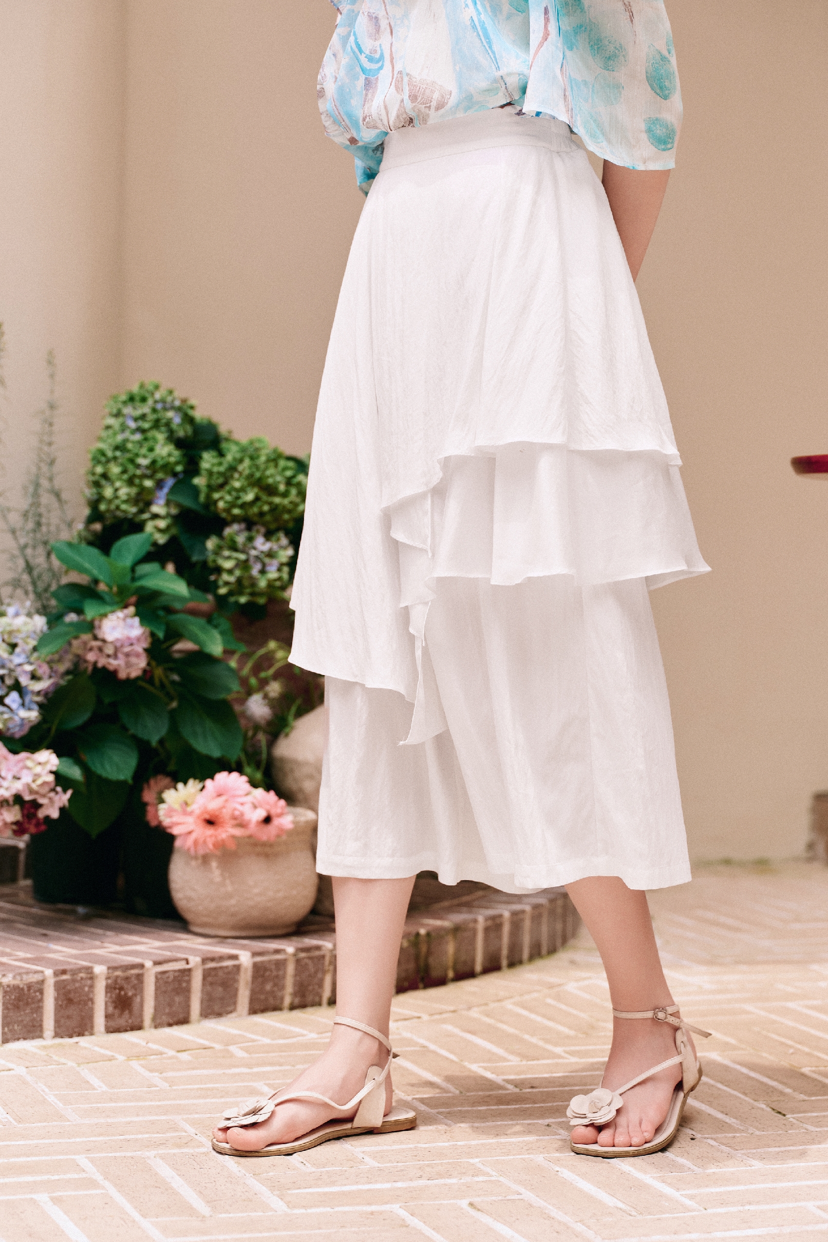 Irregular Patchwork Pants