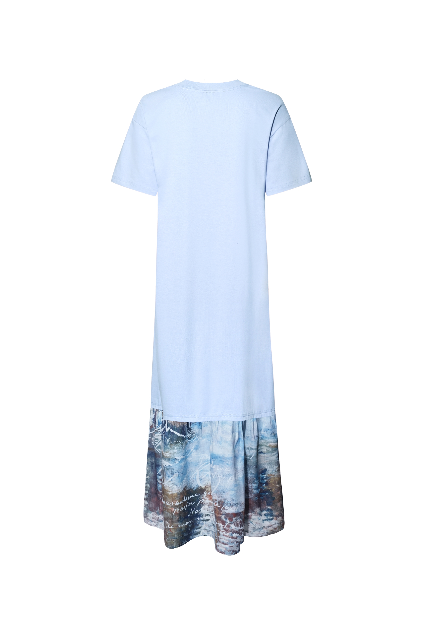 Patchwork Printed Dress