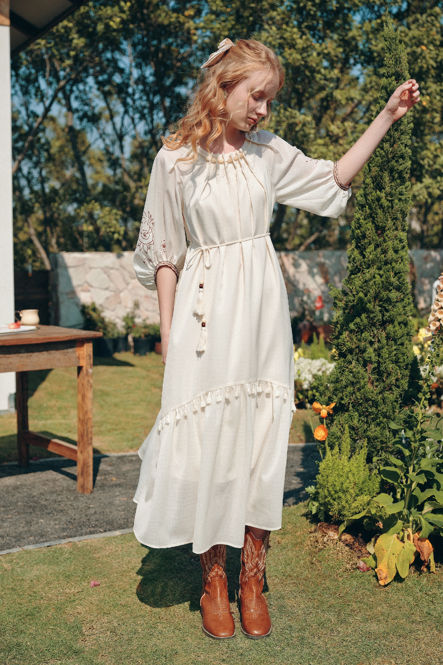 Vintage Fringe Dress