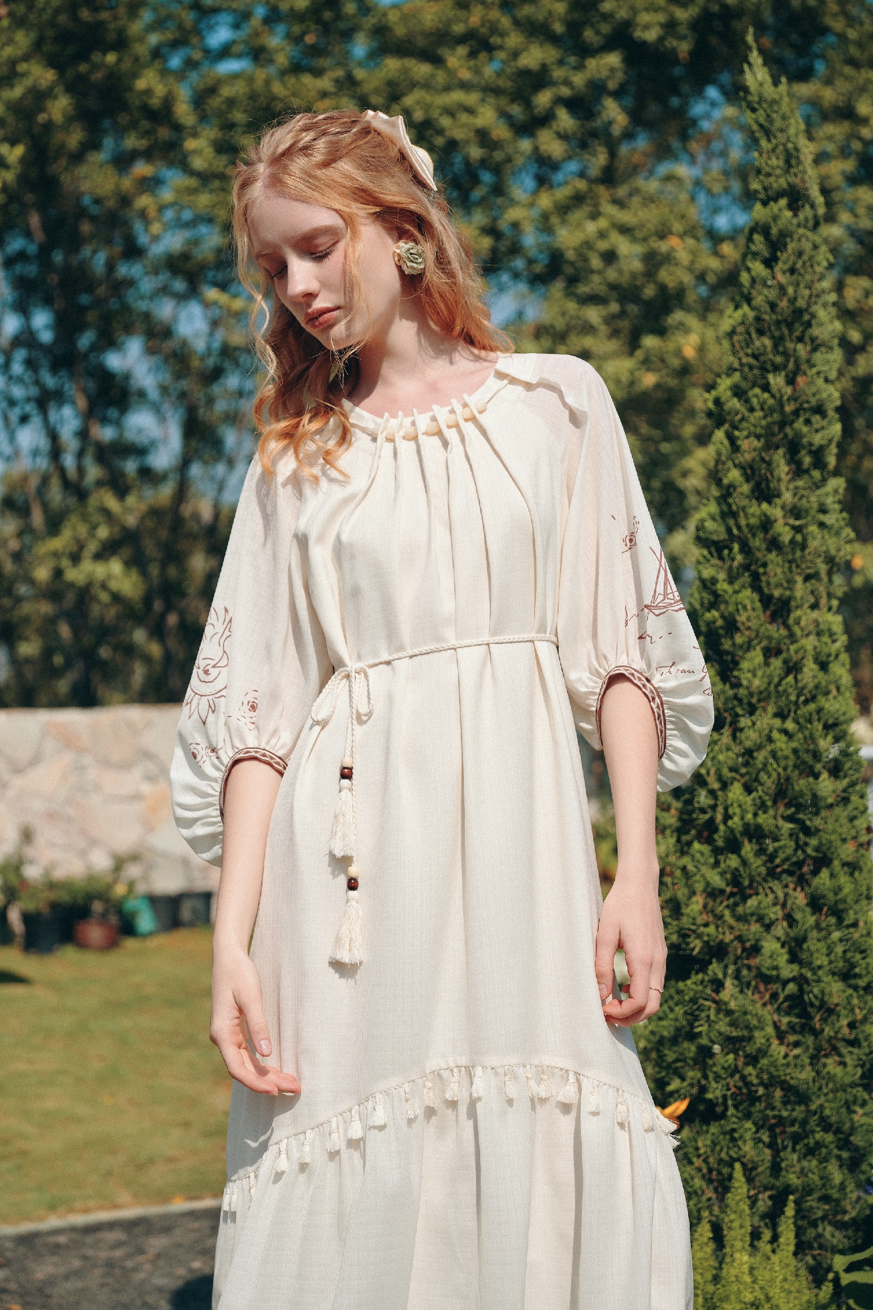 Vintage Fringe Dress