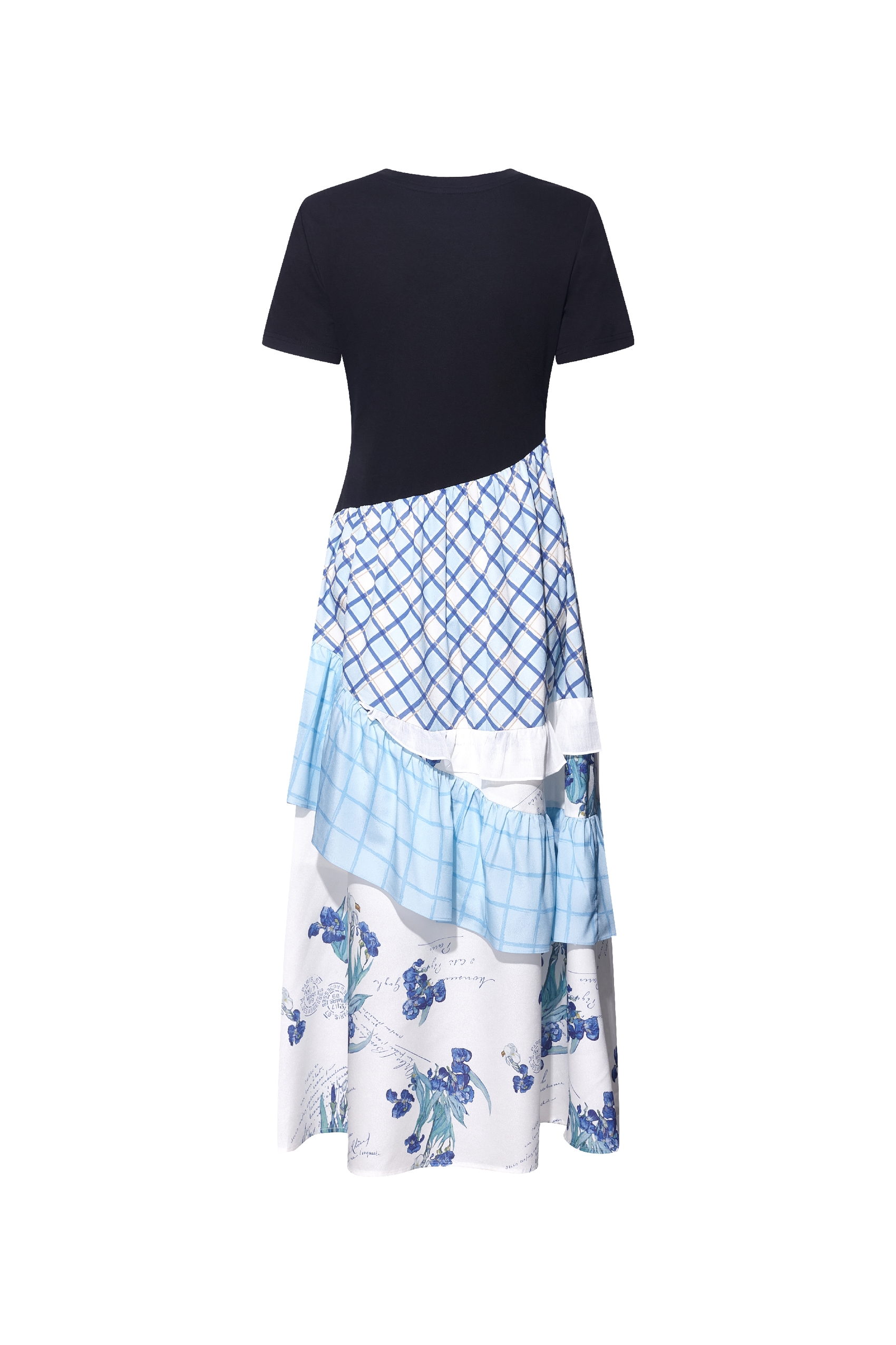 Asymmetrical Printed Dress