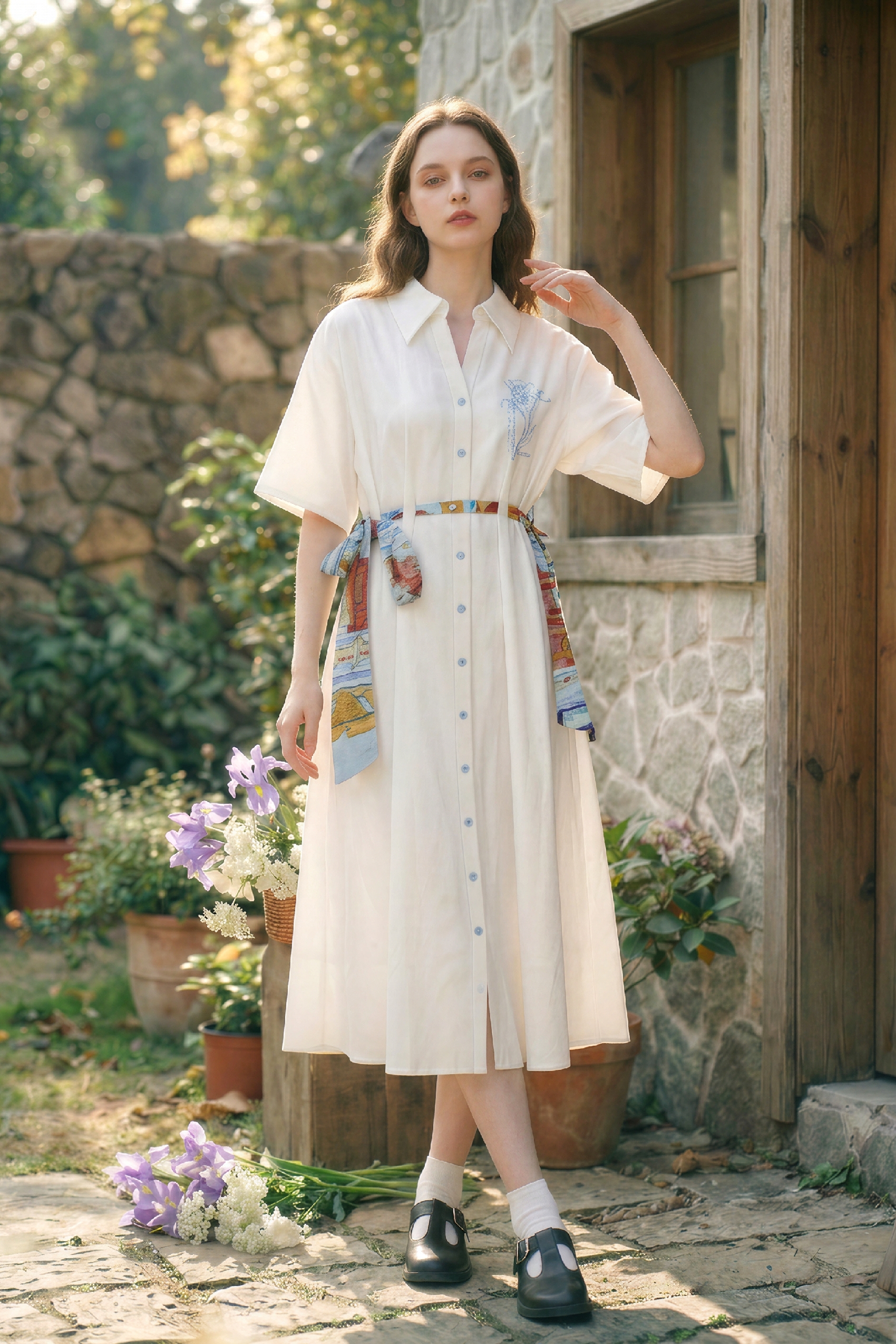 Tie Waist Dress
