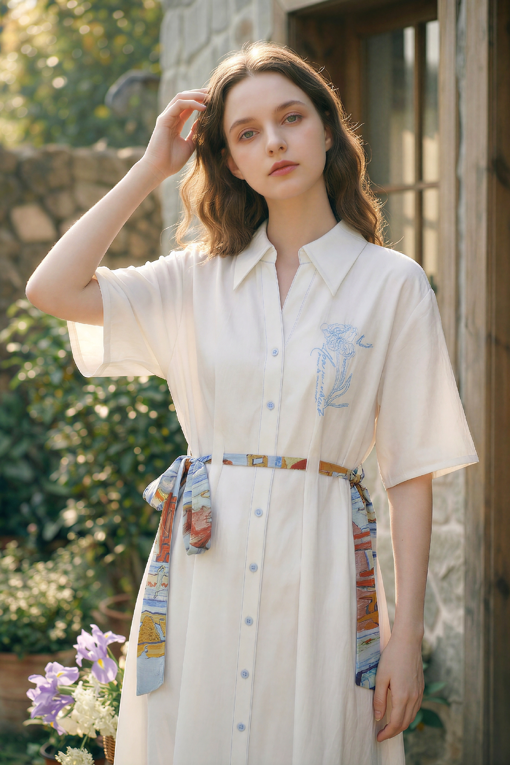 Tie Waist Dress