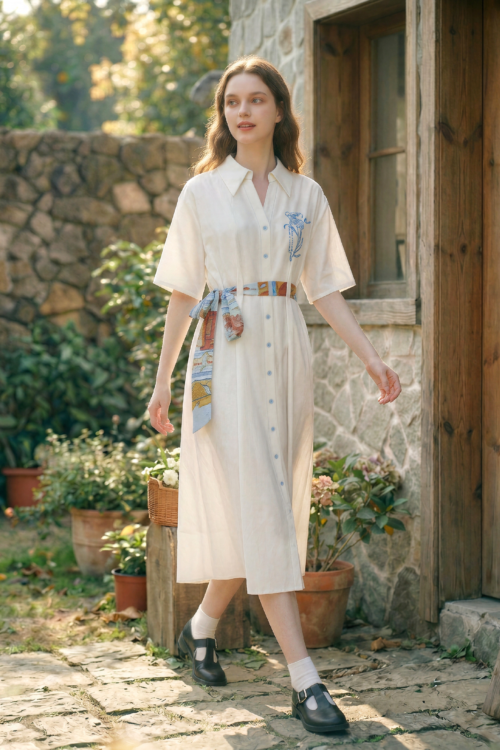 Tie Waist Dress