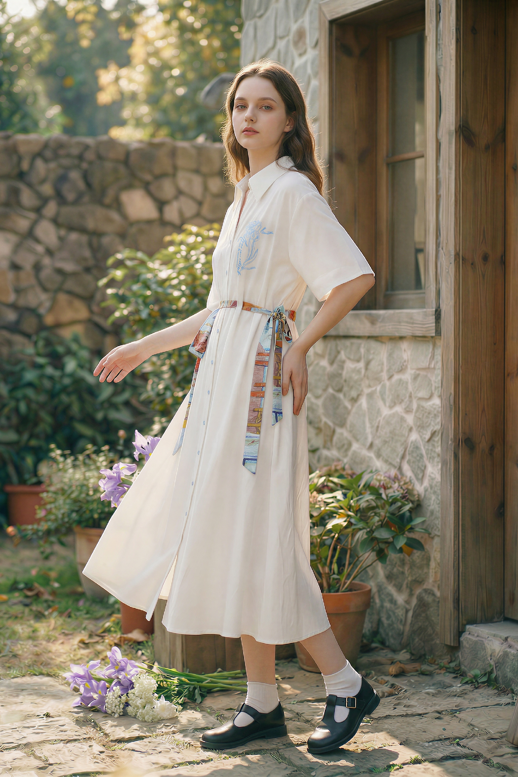 Tie Waist Dress