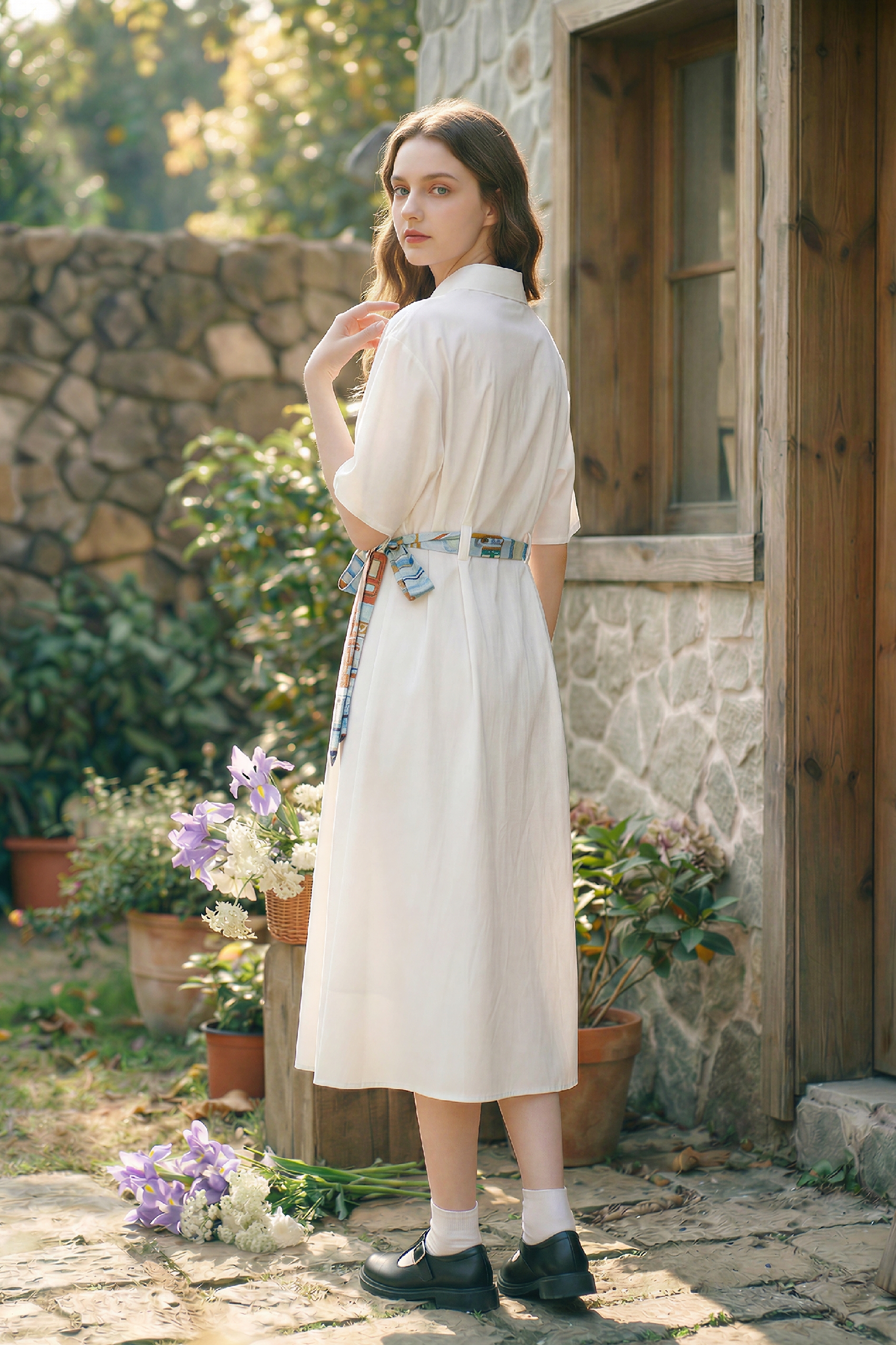 Tie Waist Dress