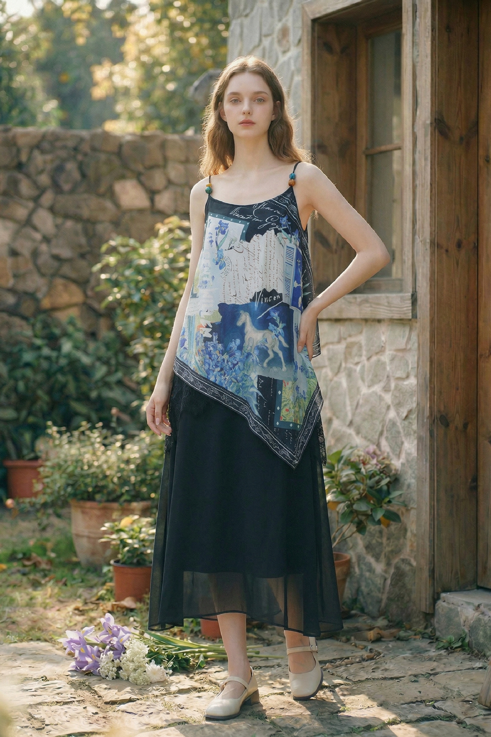 Layered Strap Dress