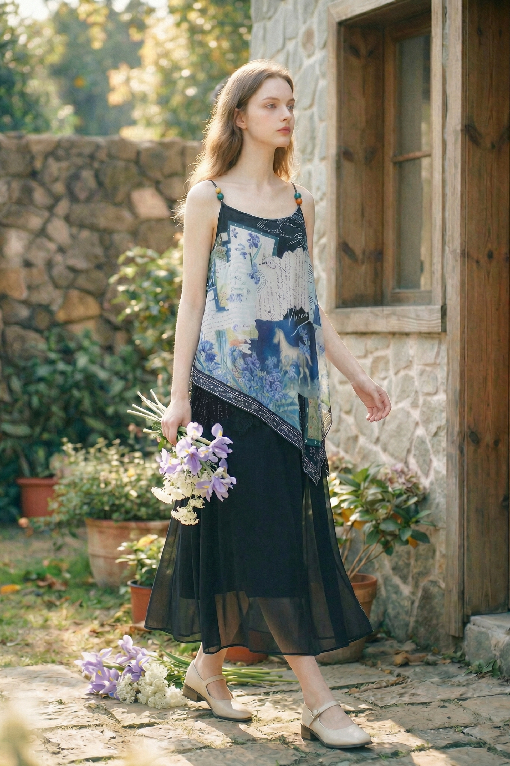 Layered Strap Dress