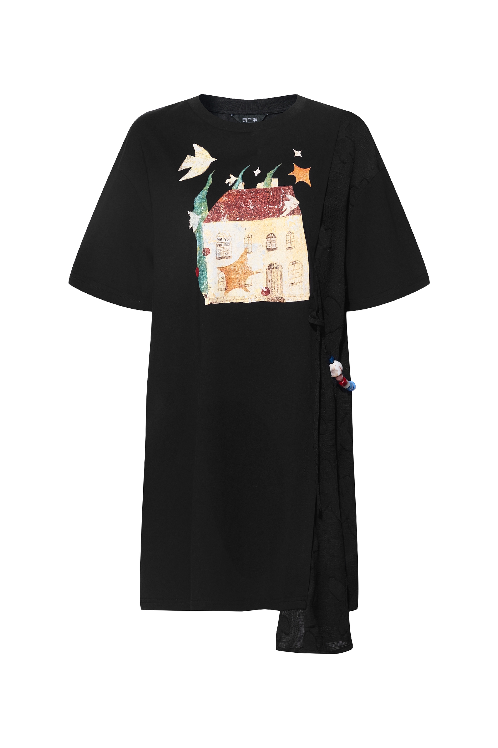 Vintage Printed Dress-LYONSENS