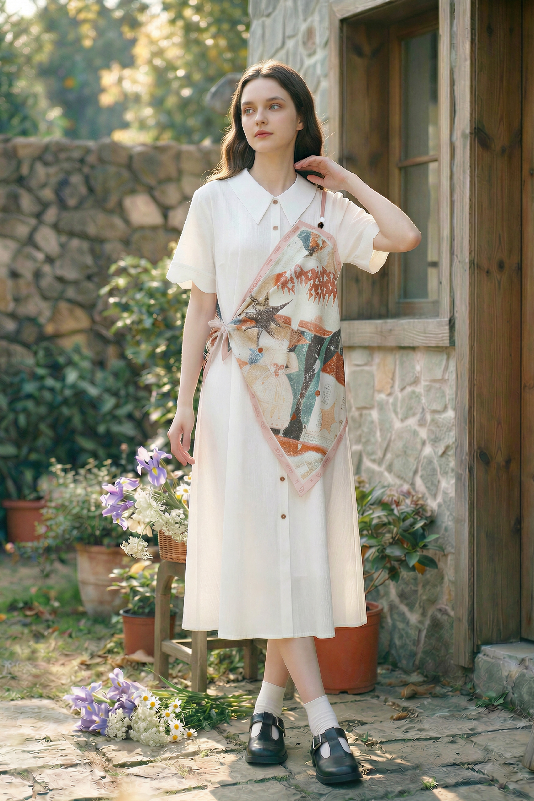 Vintage Layered Dress