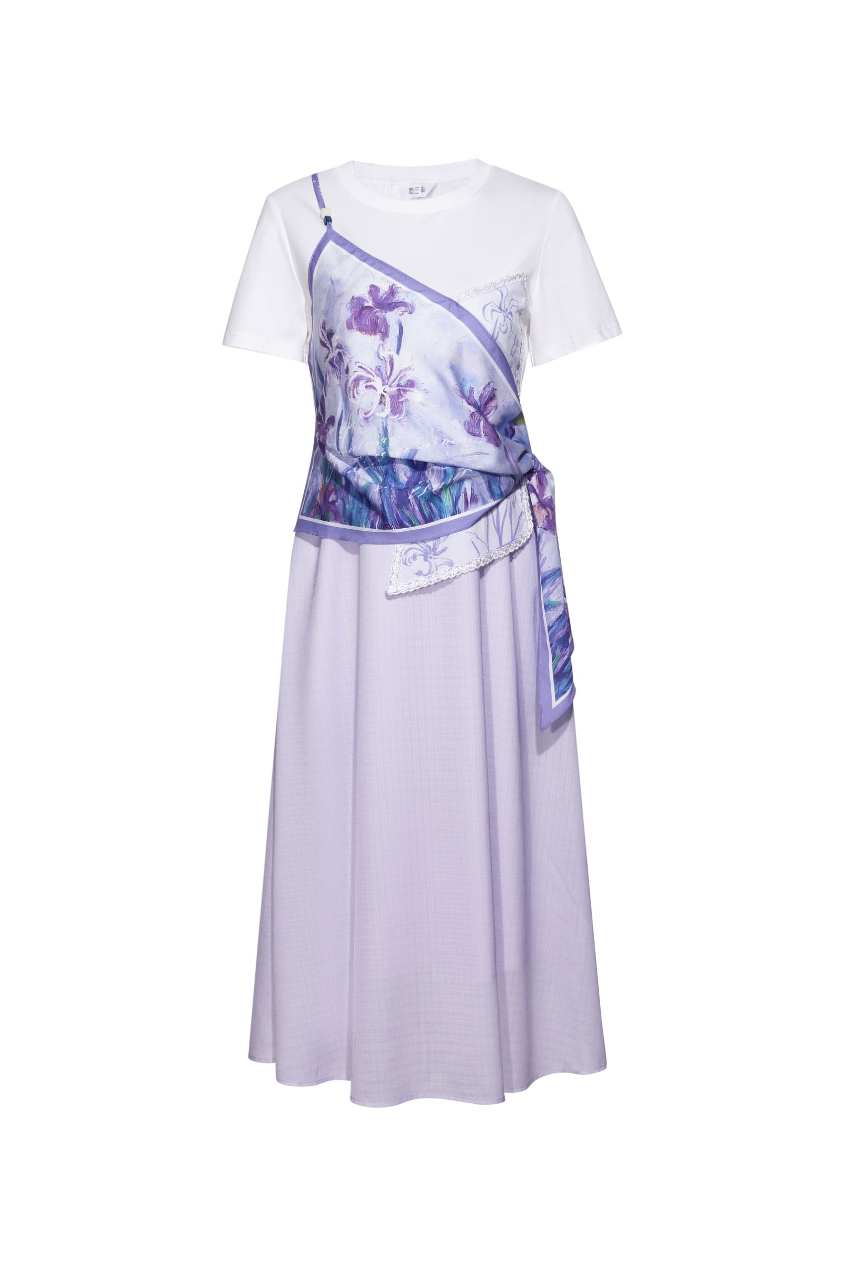 Layered Floral Dress