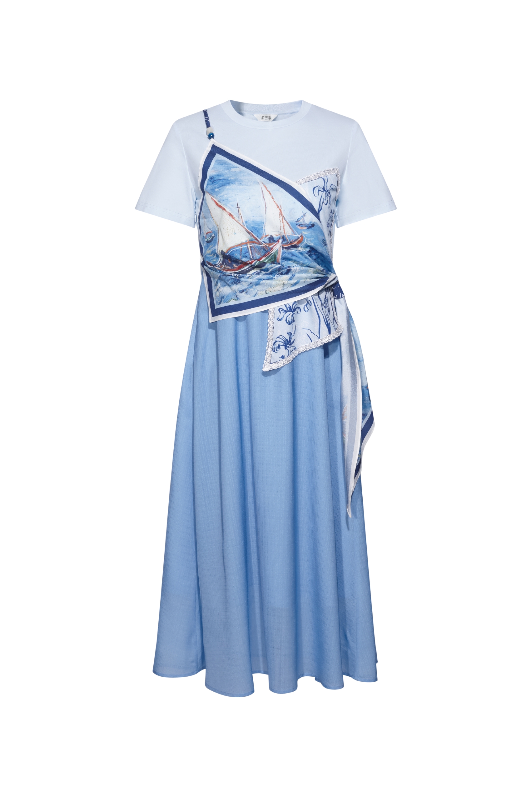 Layered Floral Dress