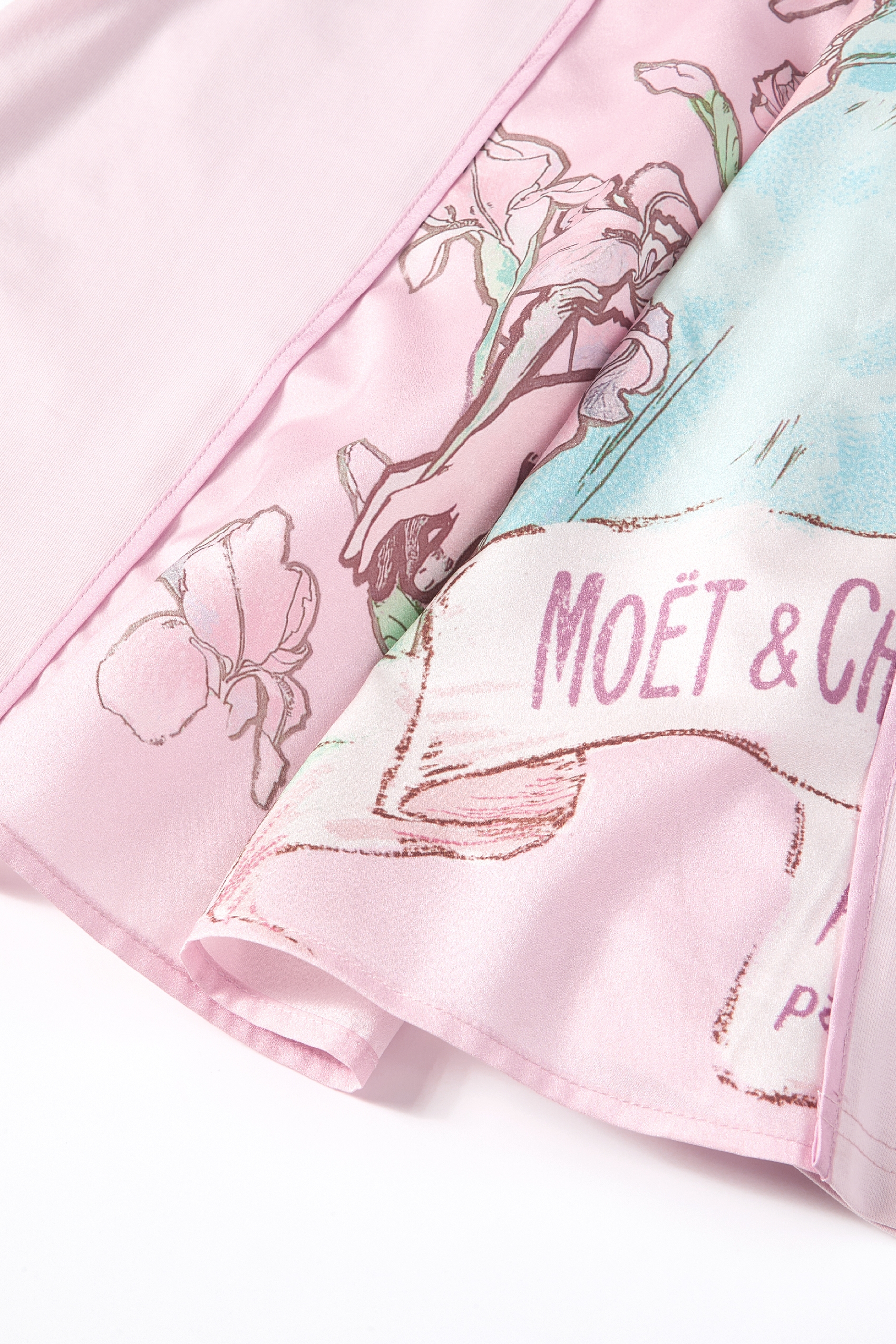 Pink Embroidered Dress-LYONSENS