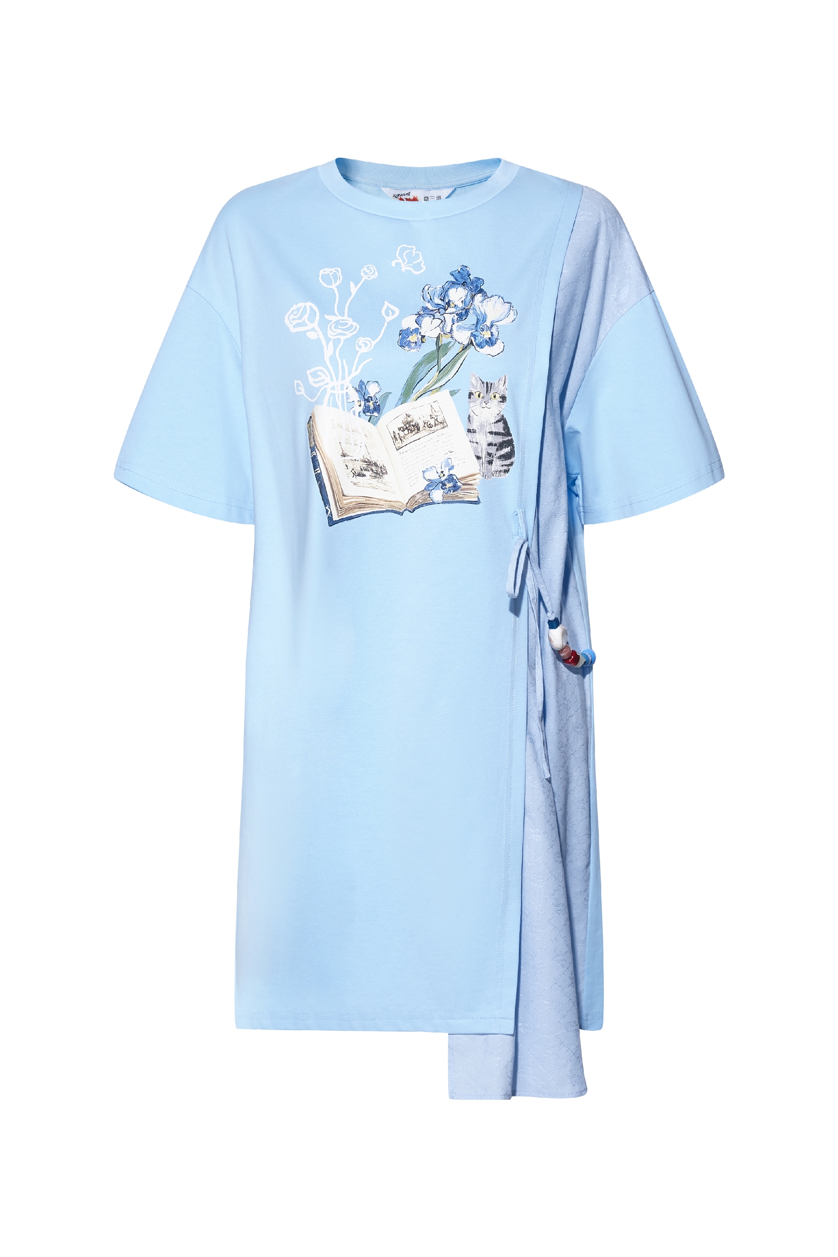 Printed Asymmetrical Dress
