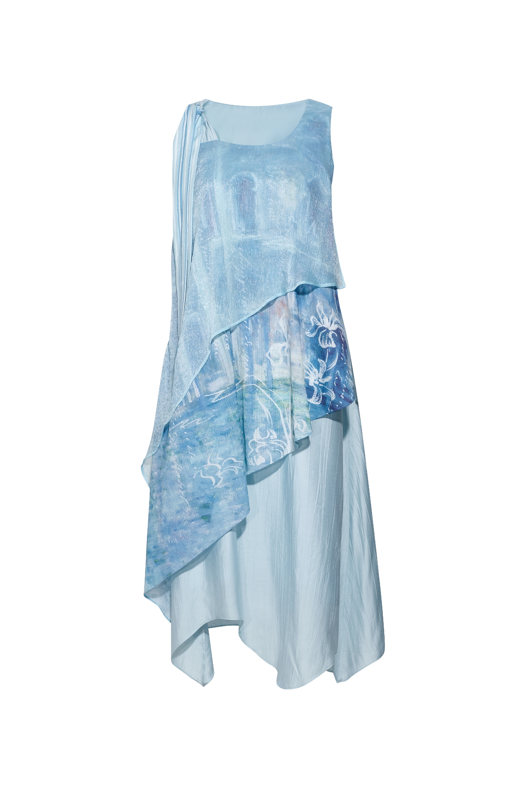 Asymmetrical Strap Dress
