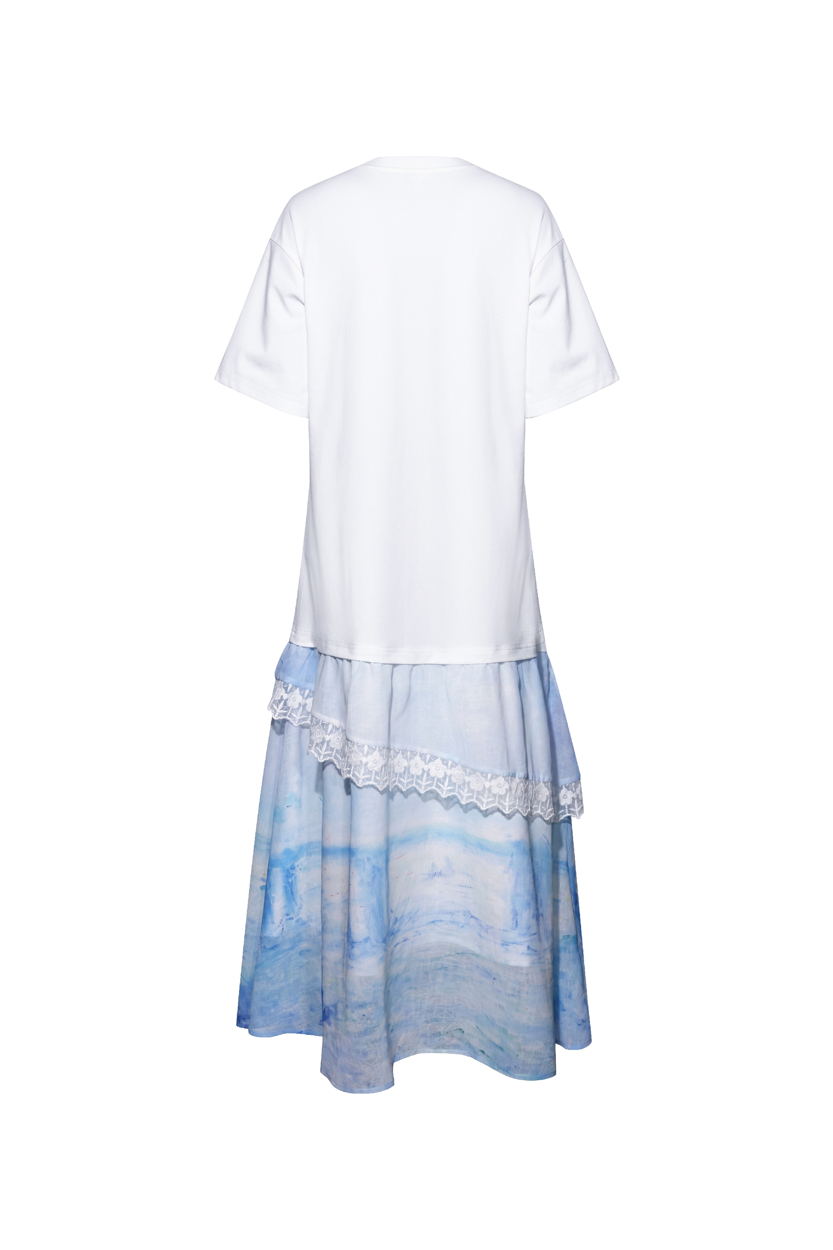 Layered Printed Dress