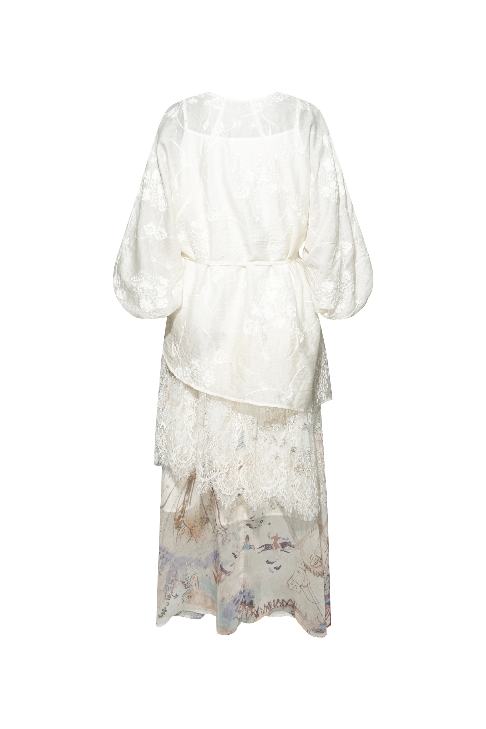 Tiered Ruffled Maxi Dress-LYONSENS