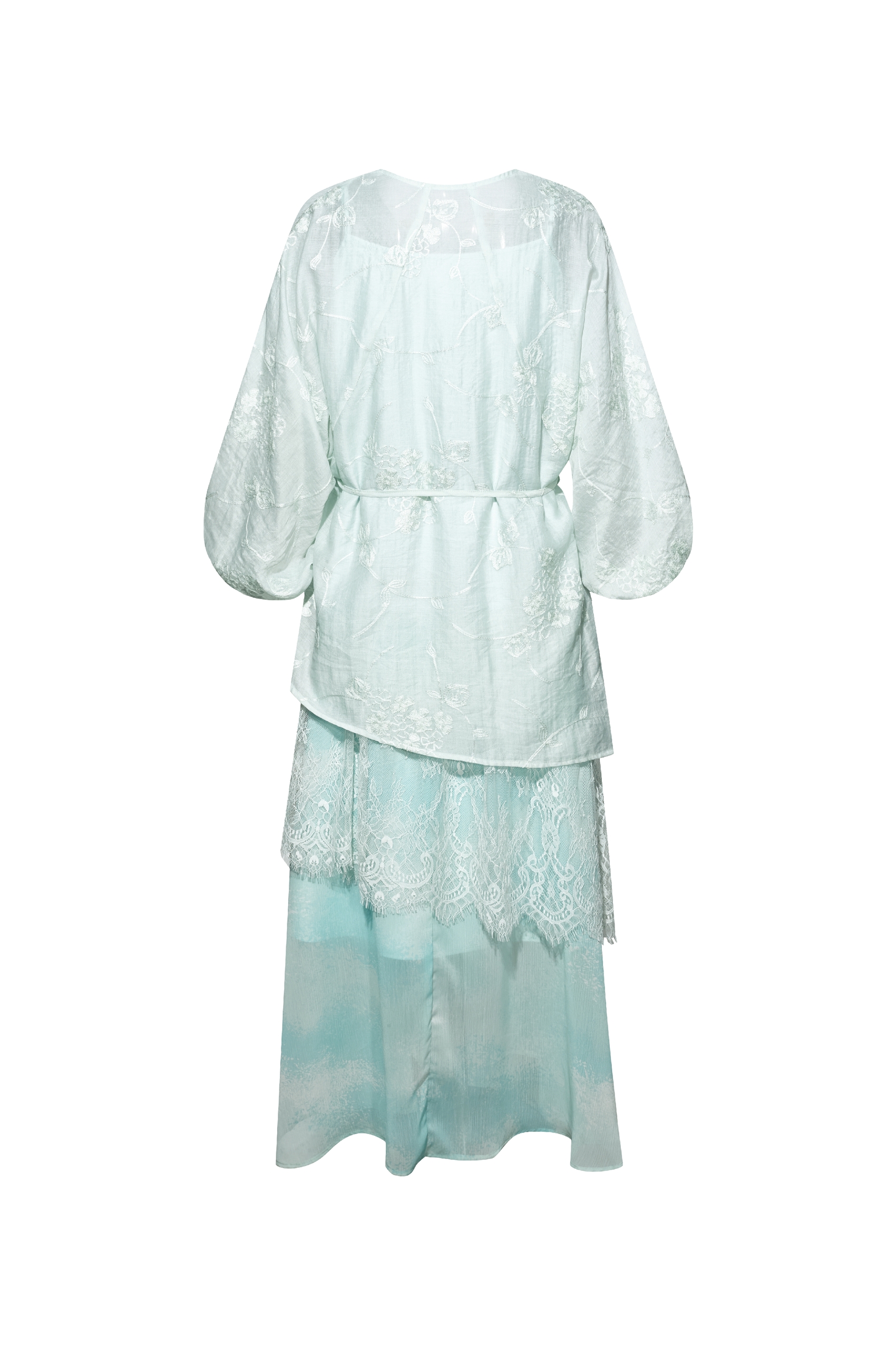 Tiered Ruffled Maxi Dress-LYONSENS