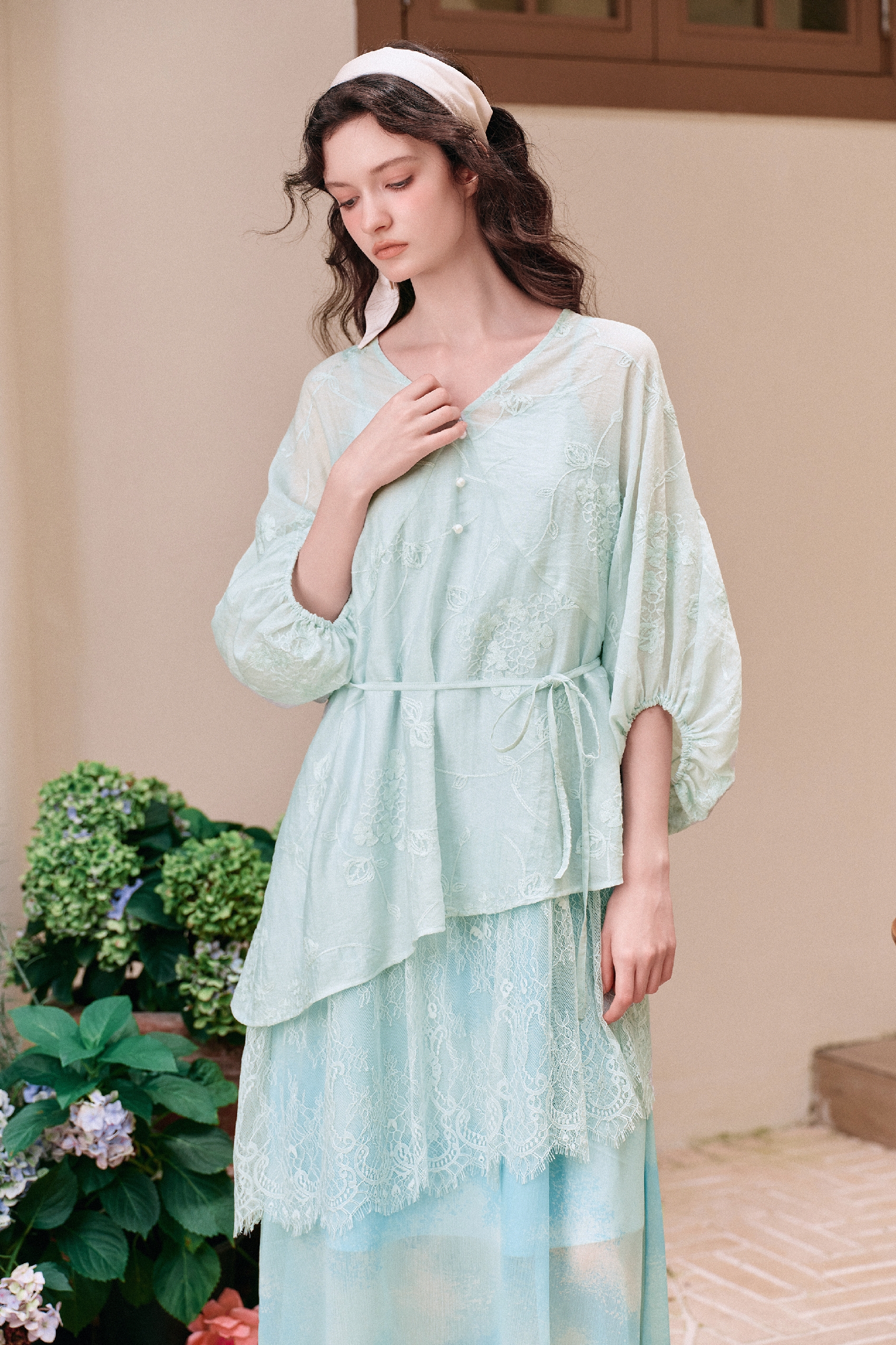 Tiered Ruffled Maxi Dress-LYONSENS