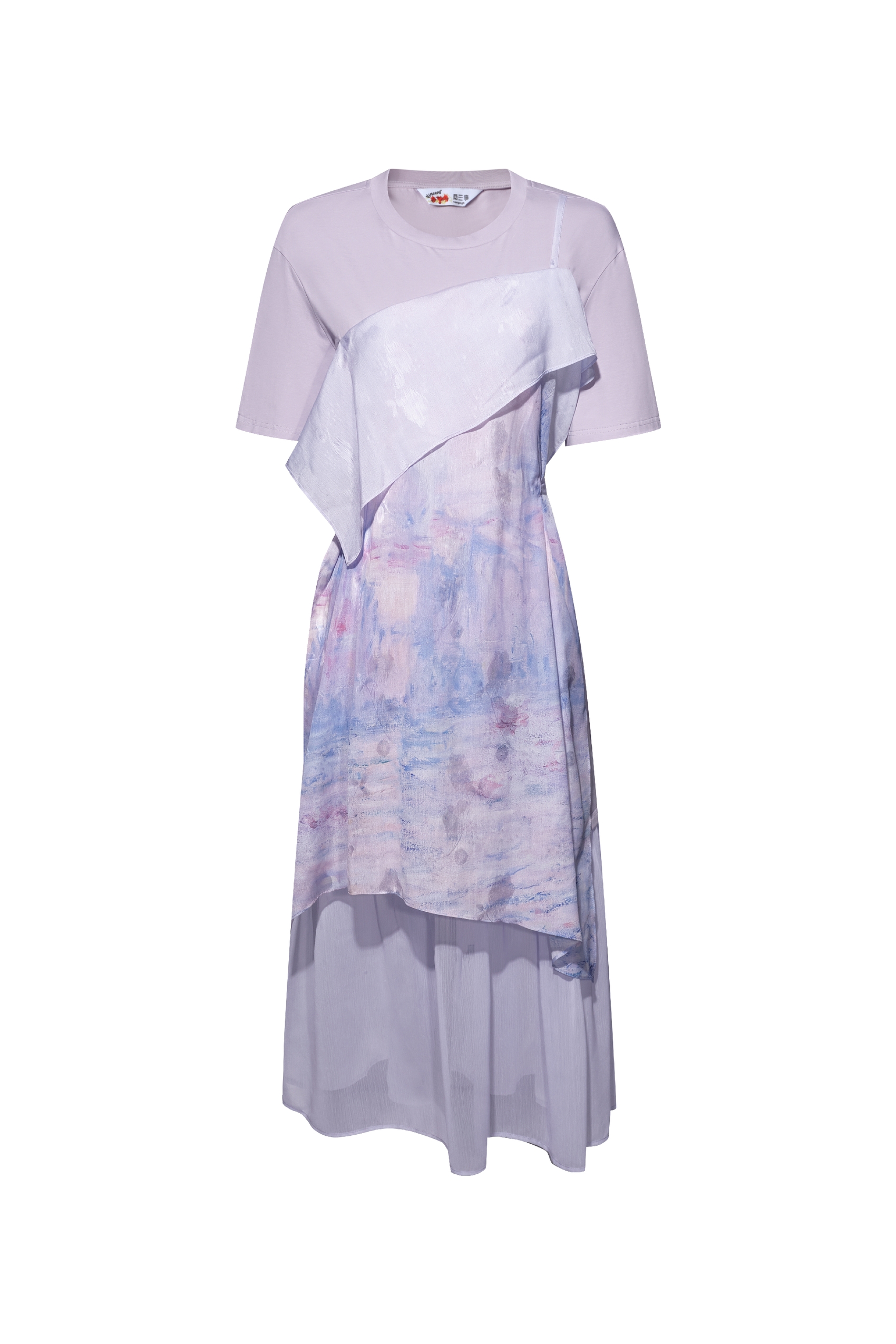 Gradient Printed Dress