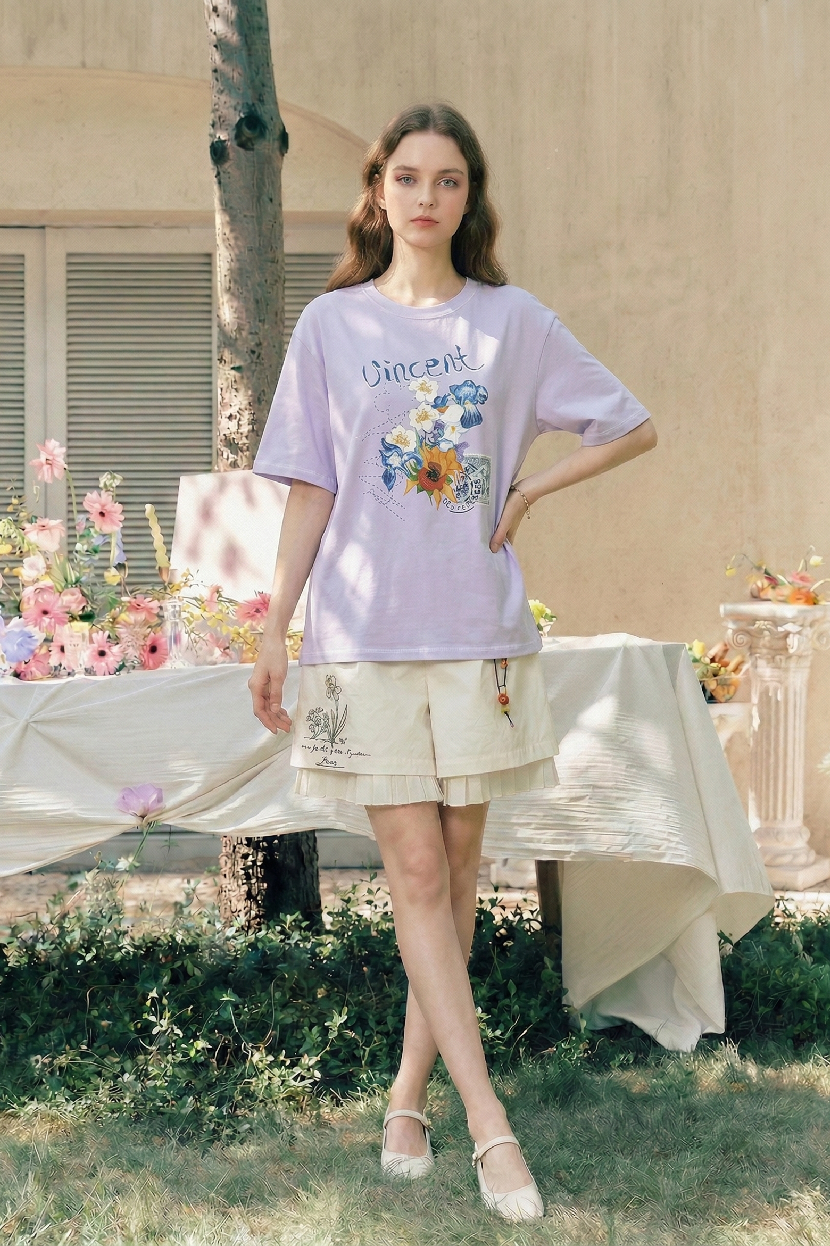 Vintage Printed T-Shirt-LYONSENS