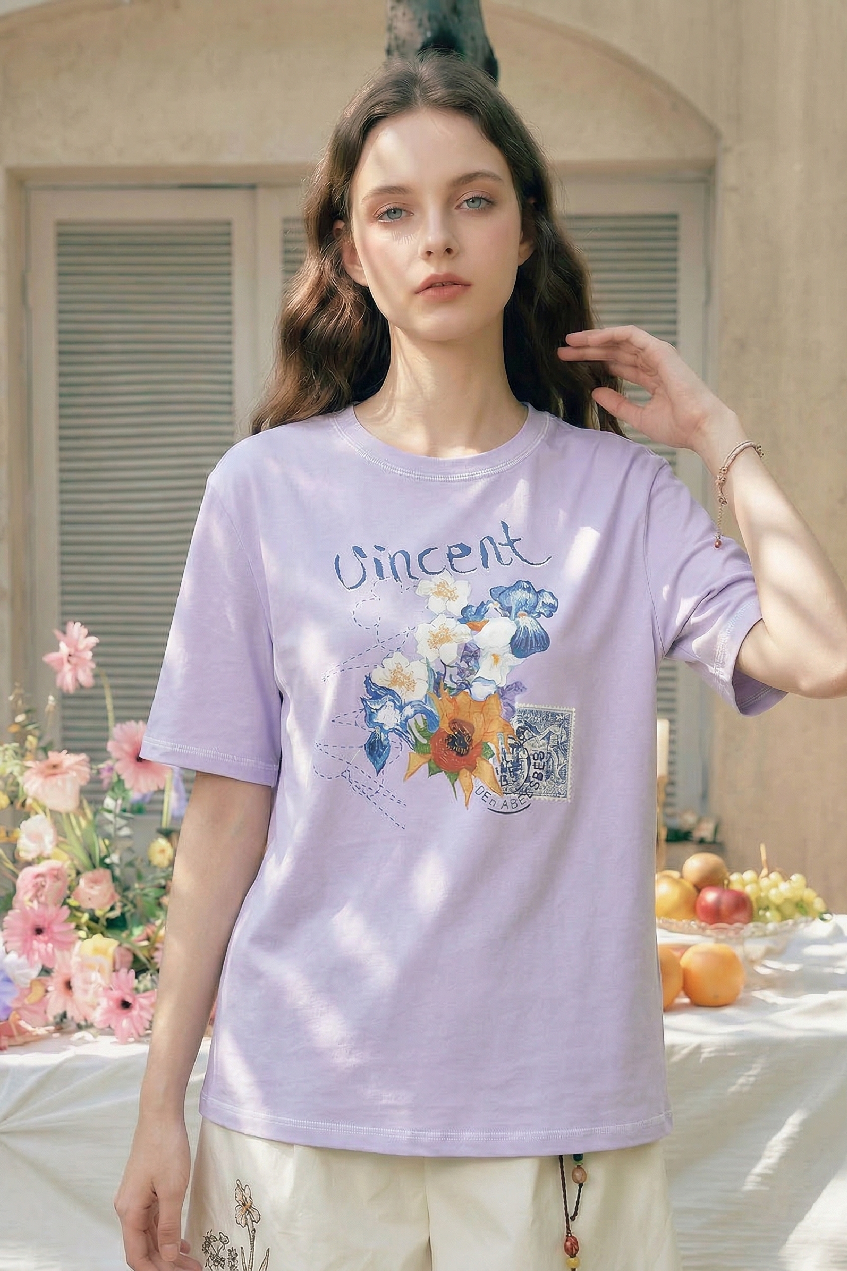 Vintage Printed T-Shirt-LYONSENS
