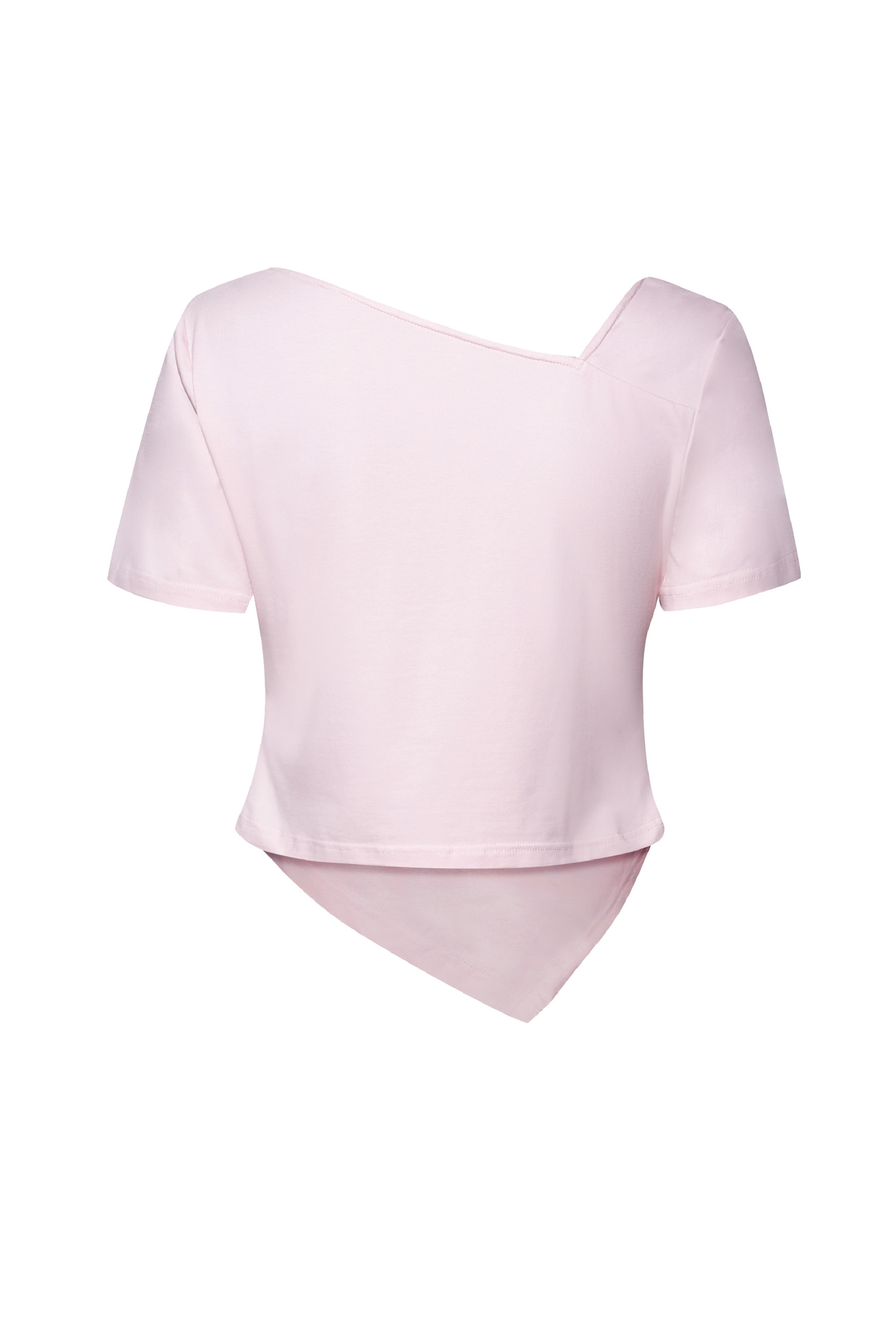 Asymmetrical Printed T-Shirt