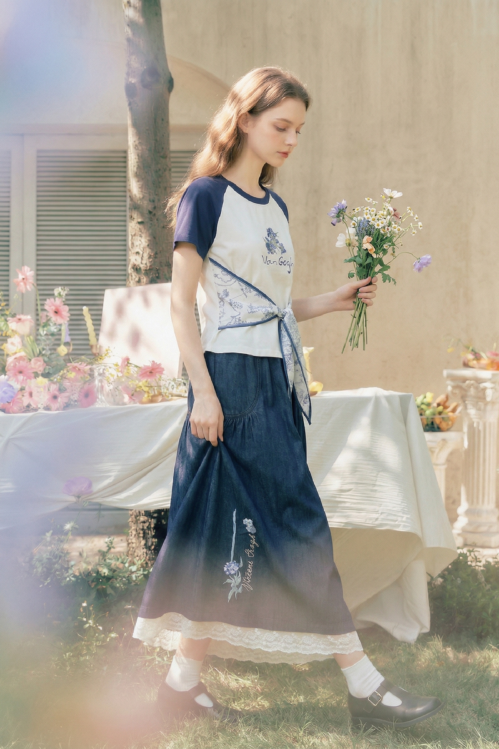 Colorblock Patchwork T-Shirt