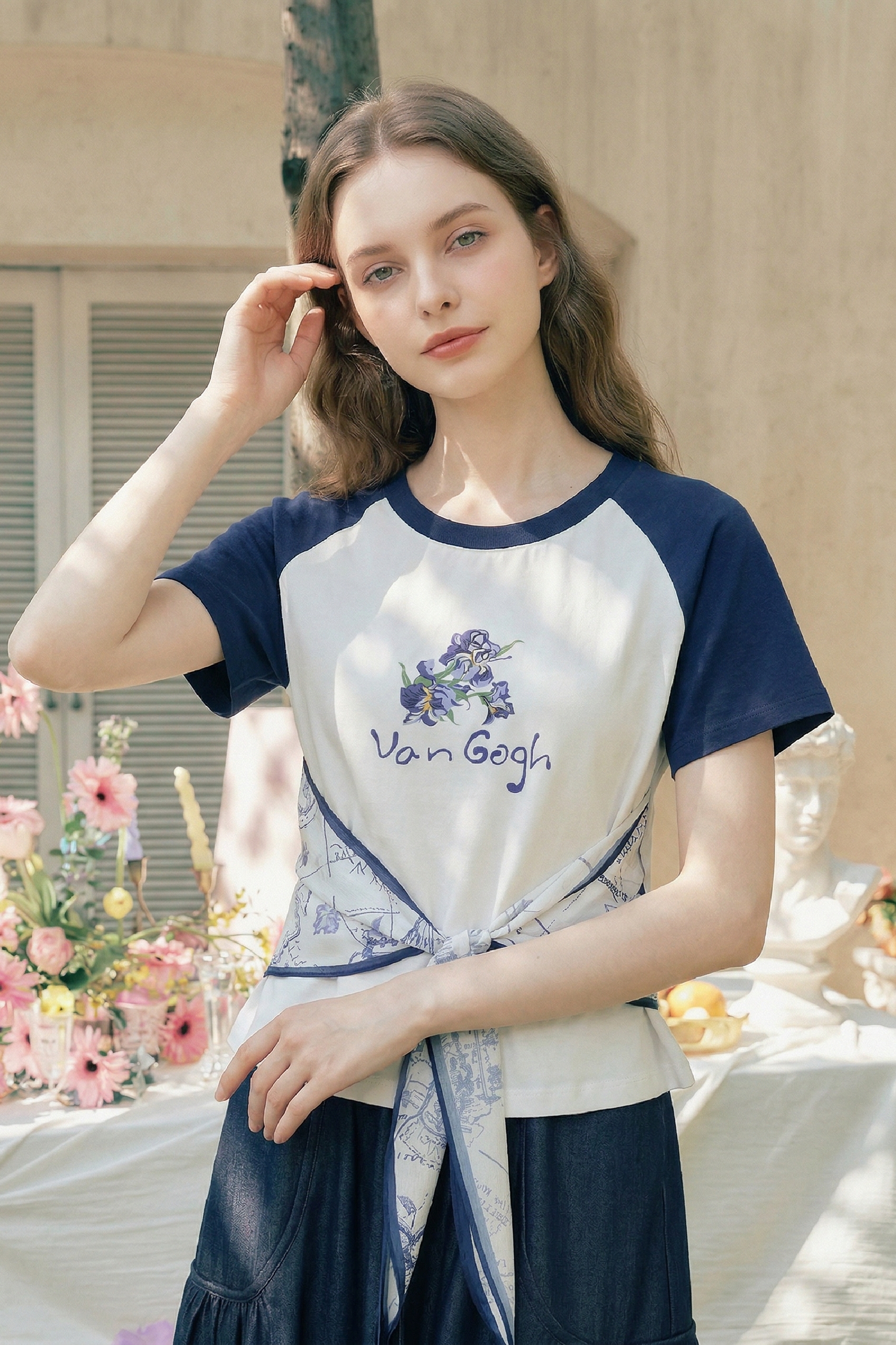 Colorblock Patchwork T-Shirt