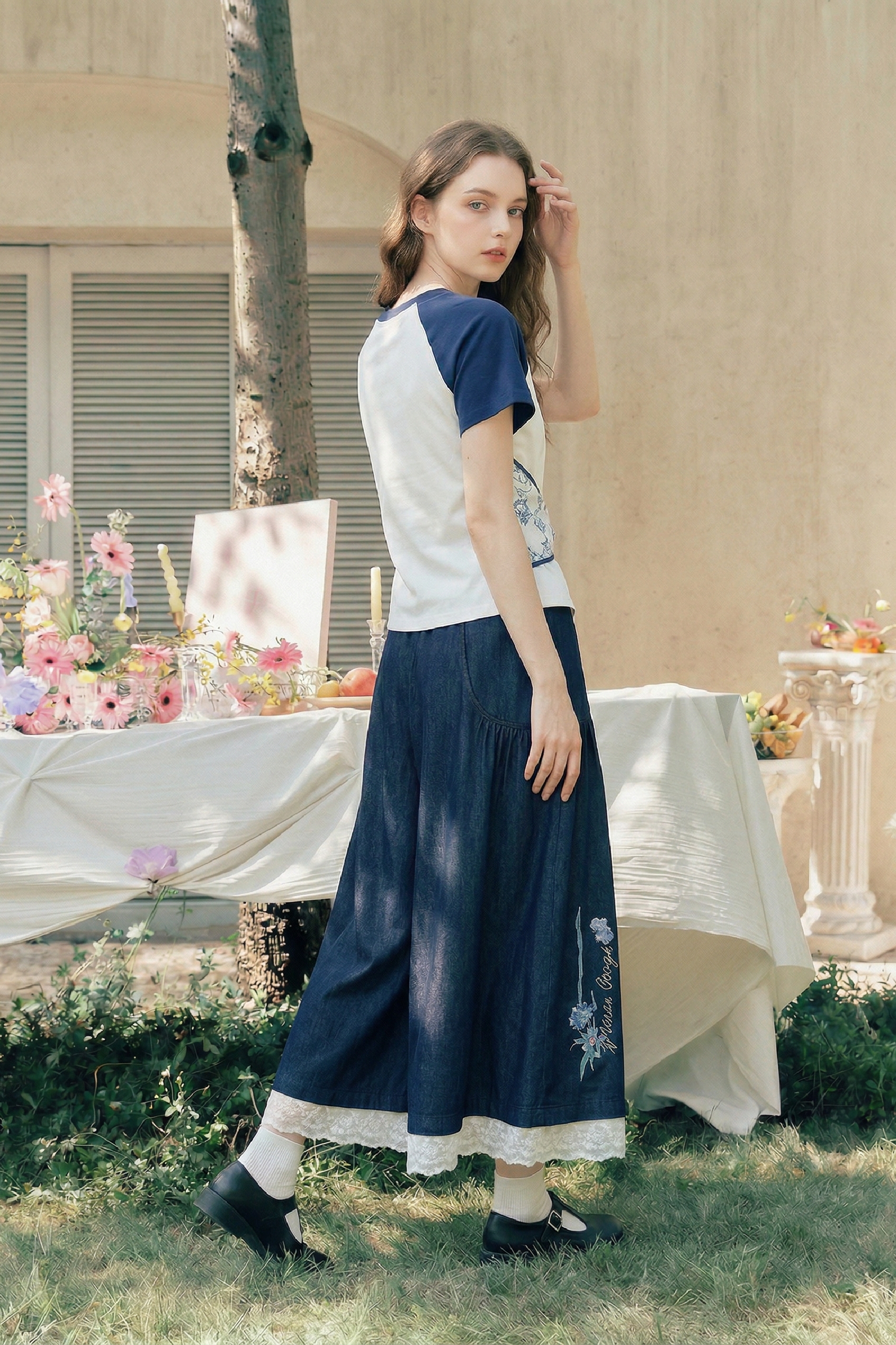 Colorblock Patchwork T-Shirt