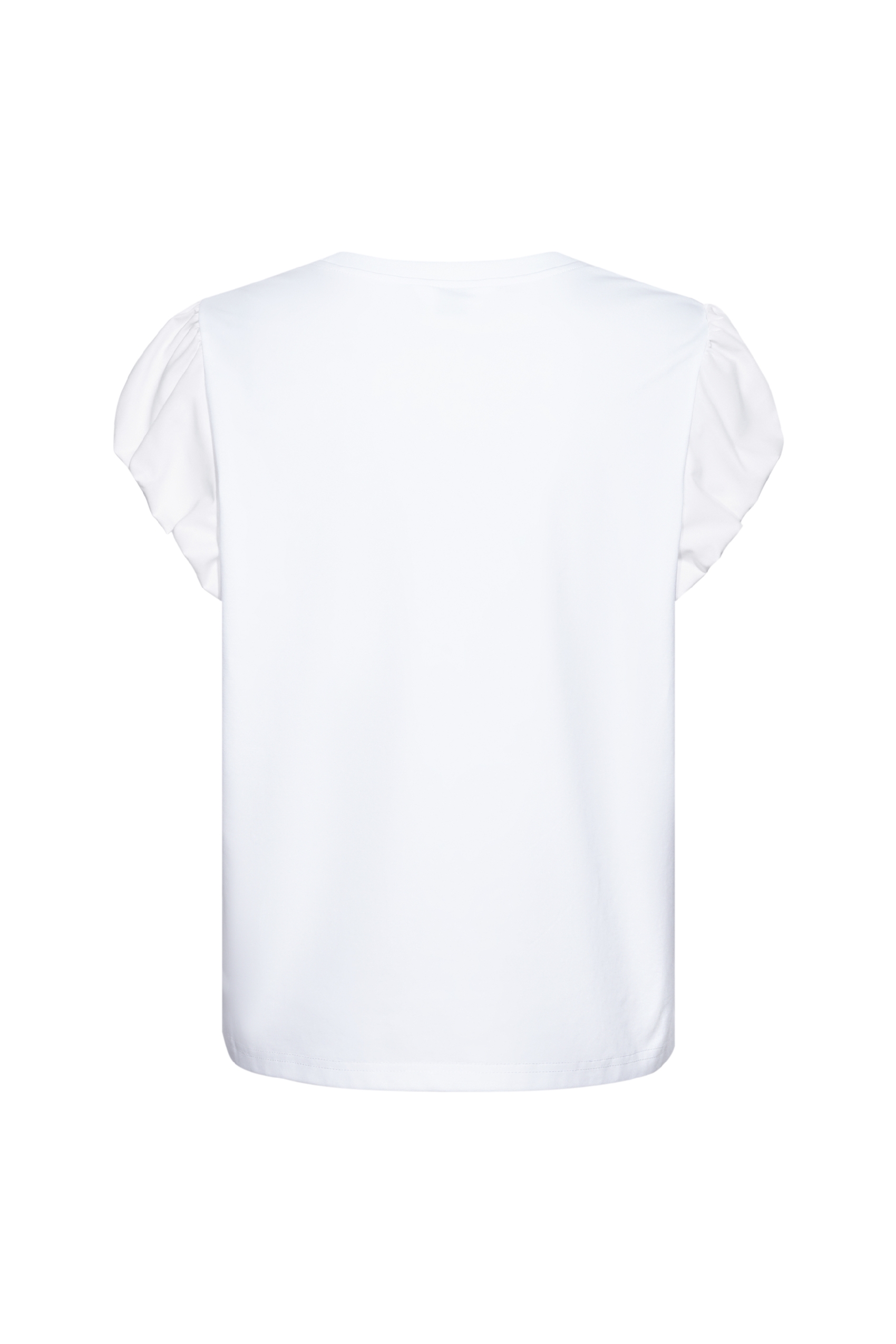 White Embroidered T-Shirt