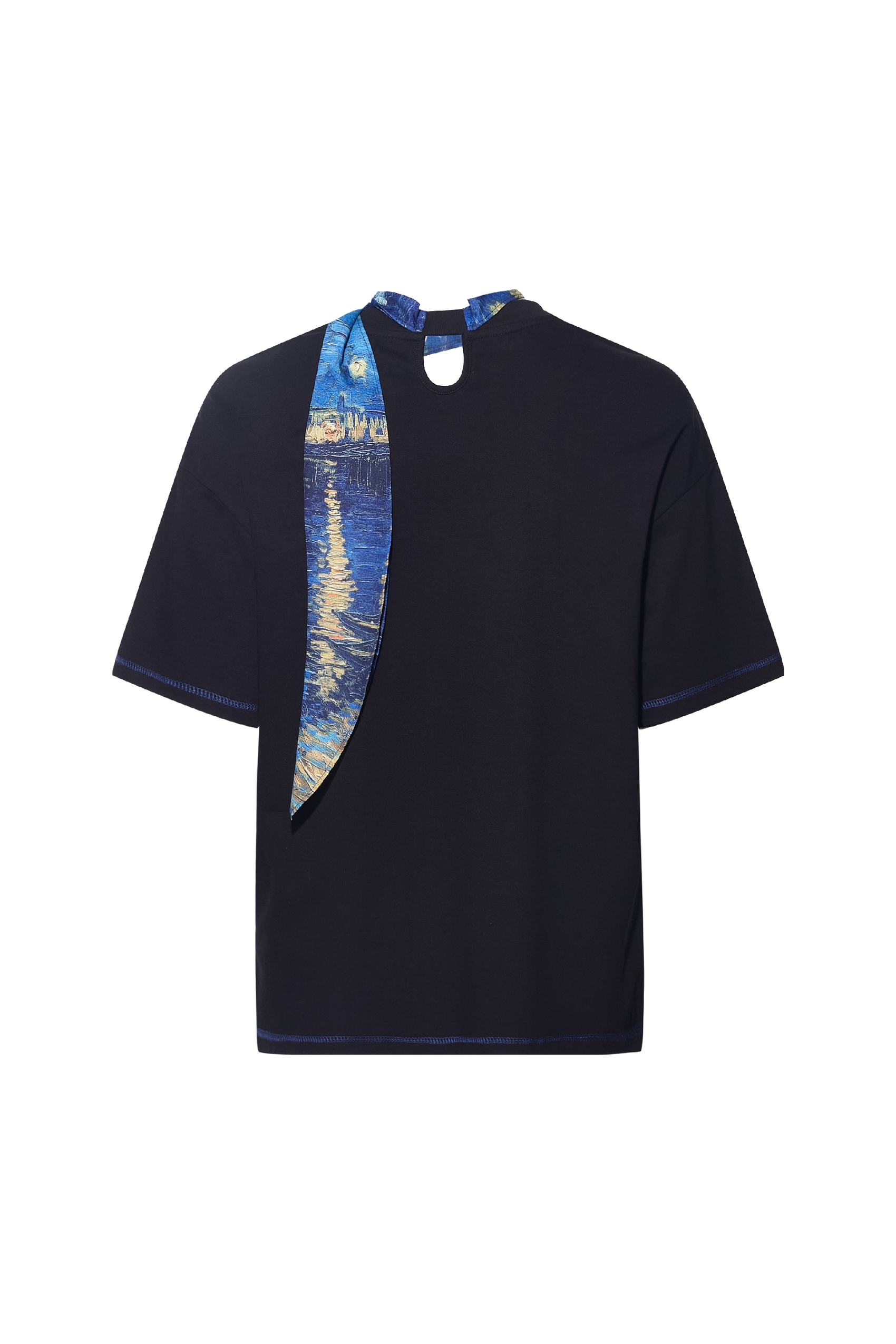 Black Printed T-Shirt