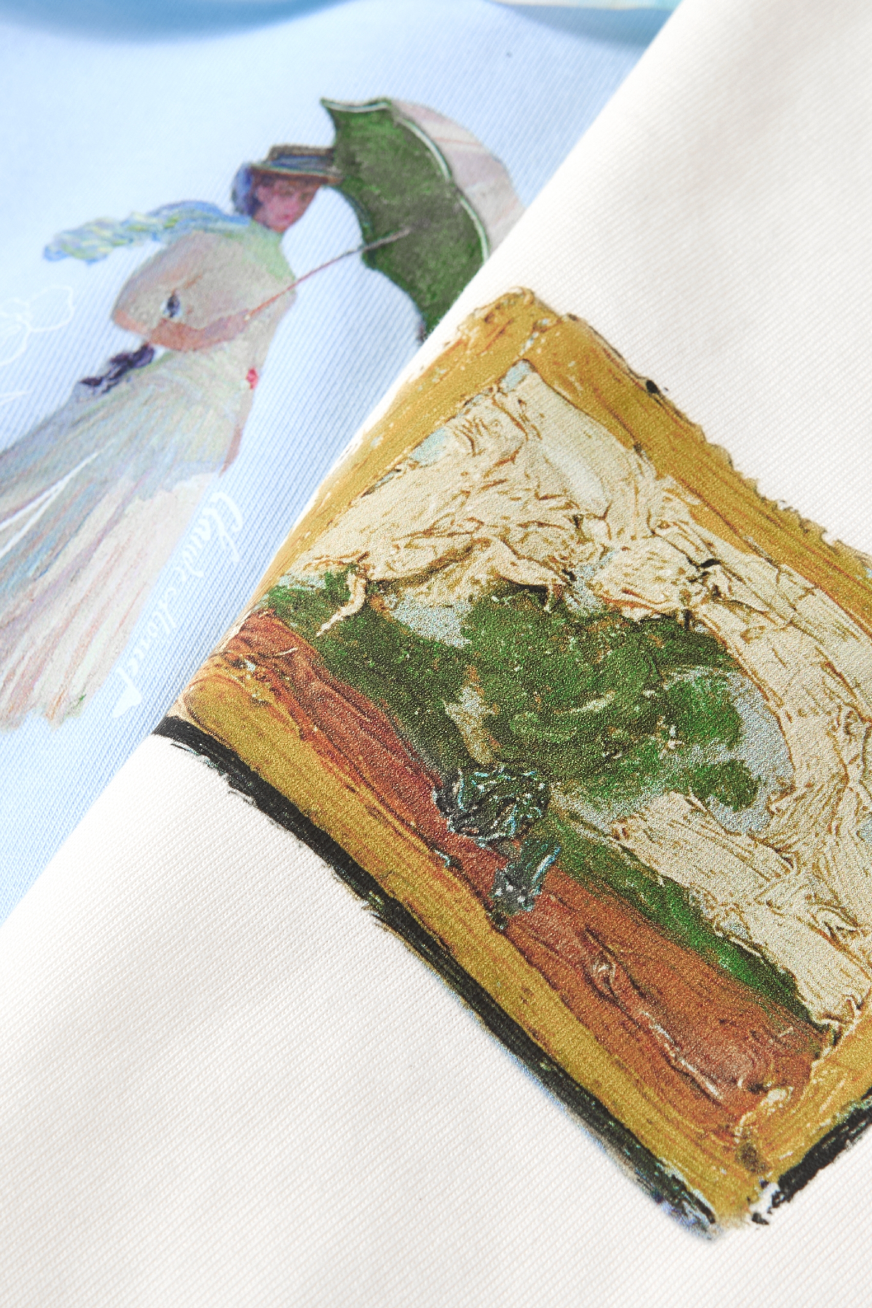 Off-Shoulder Printed T-Shirt