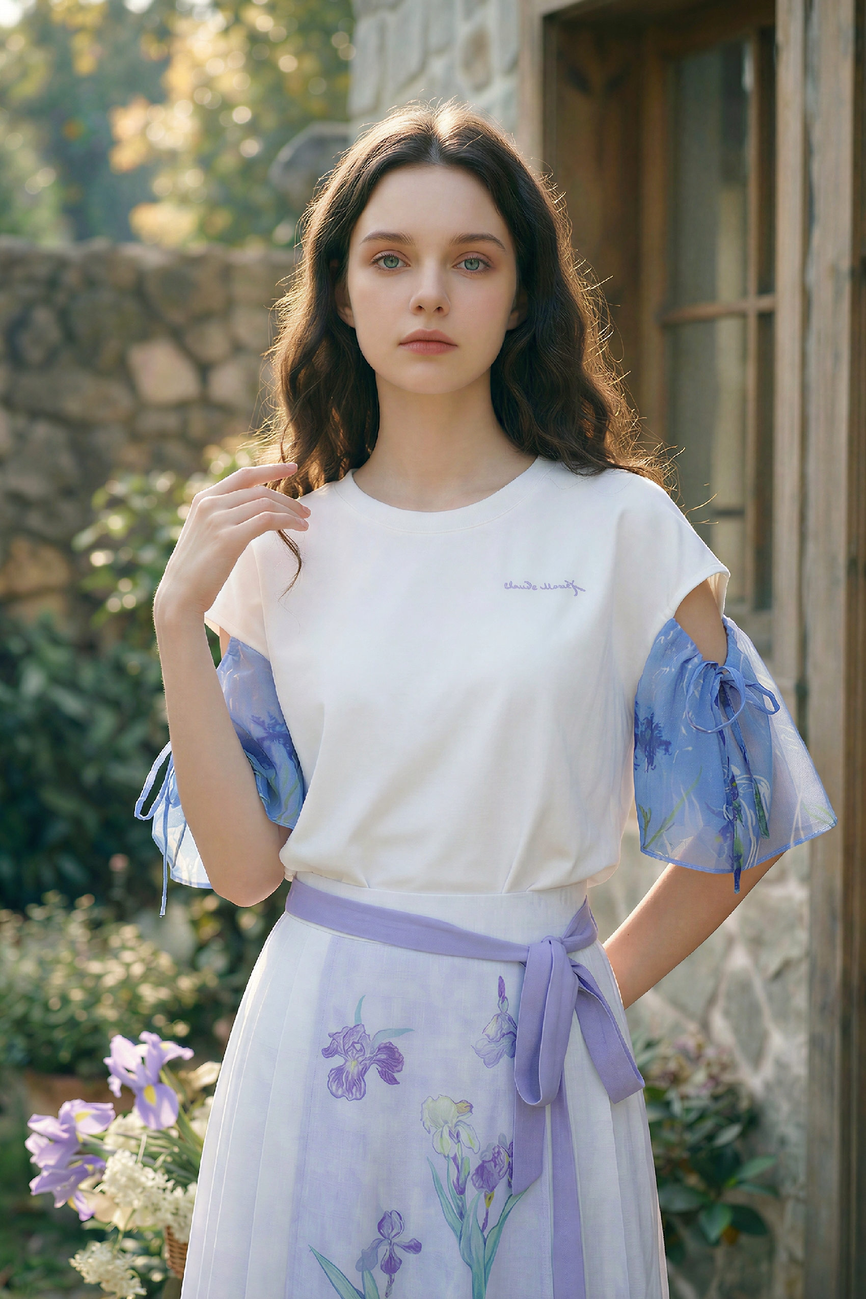 White Layered T-Shirt