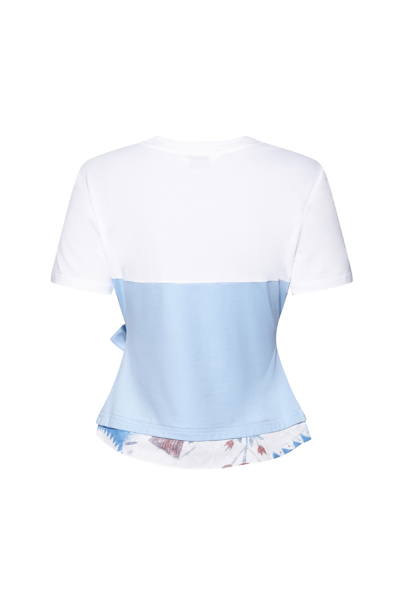 Colorblock Printed T-Shirt