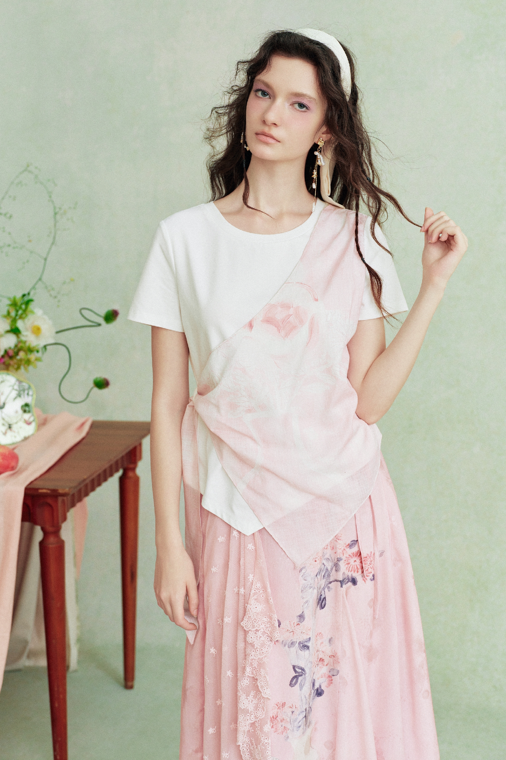 Crew Neck Printed T-Shirt
