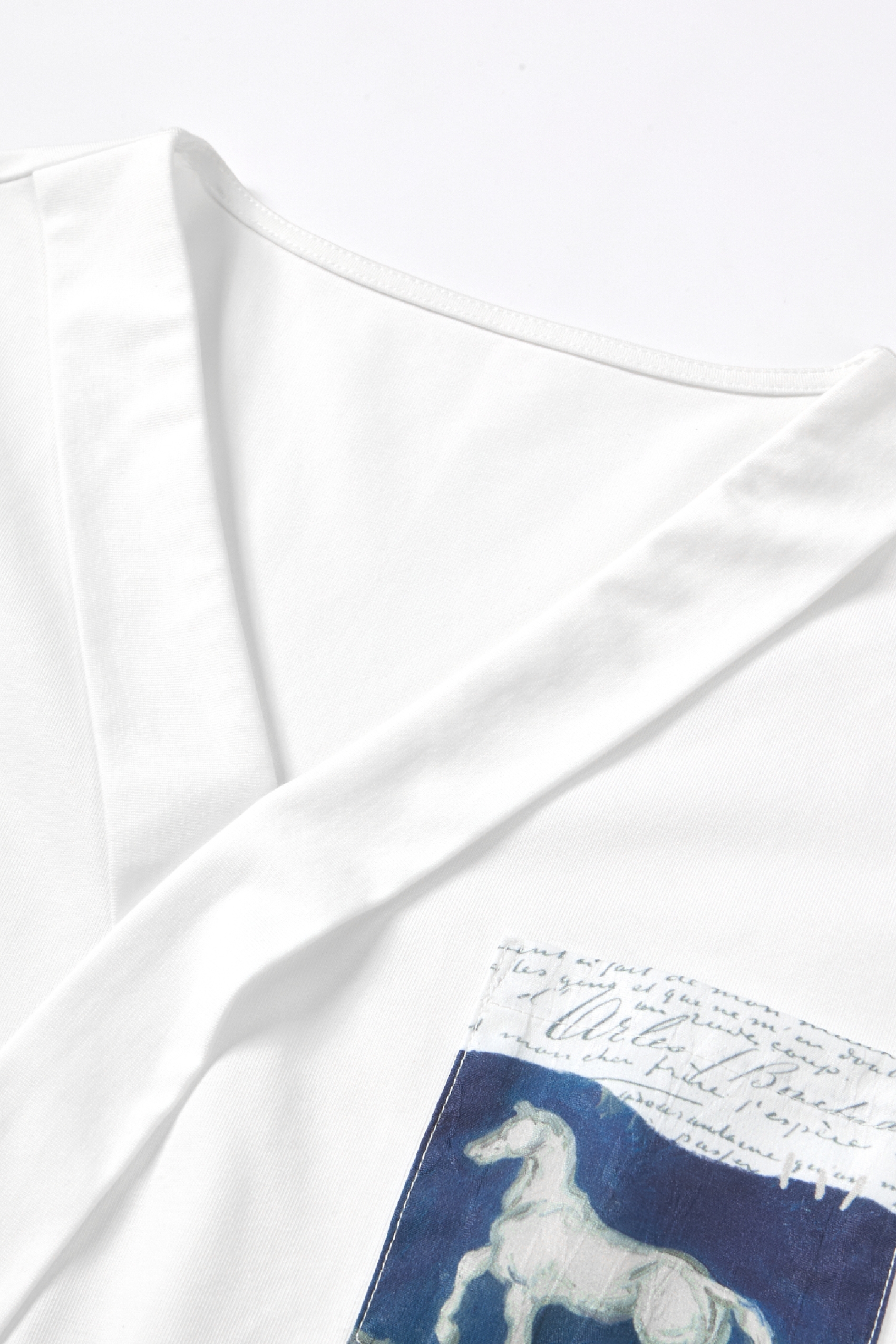 V-Neck Printed T-Shirt