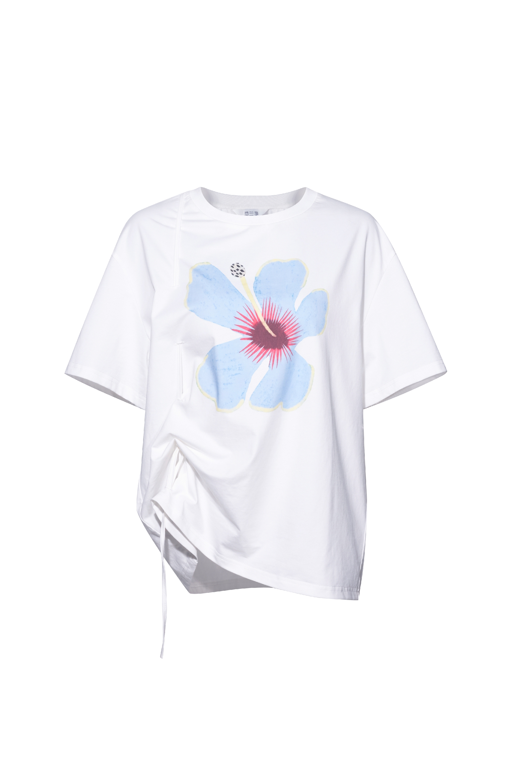White Printed T-Shirt