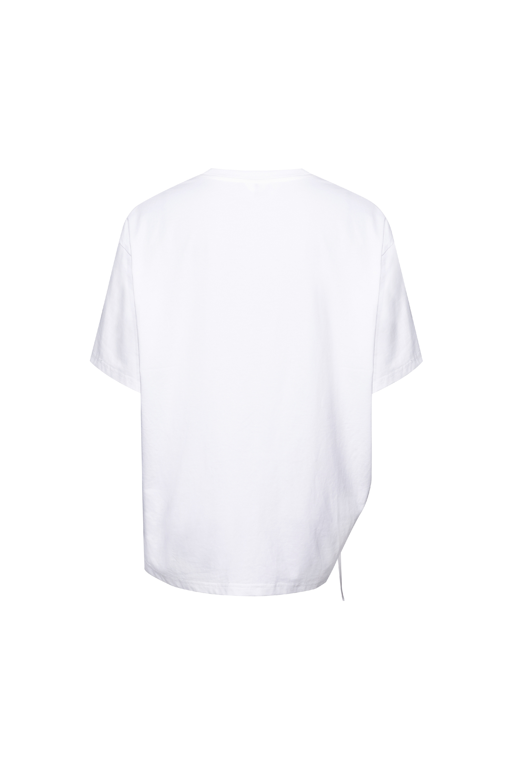 White Printed T-Shirt