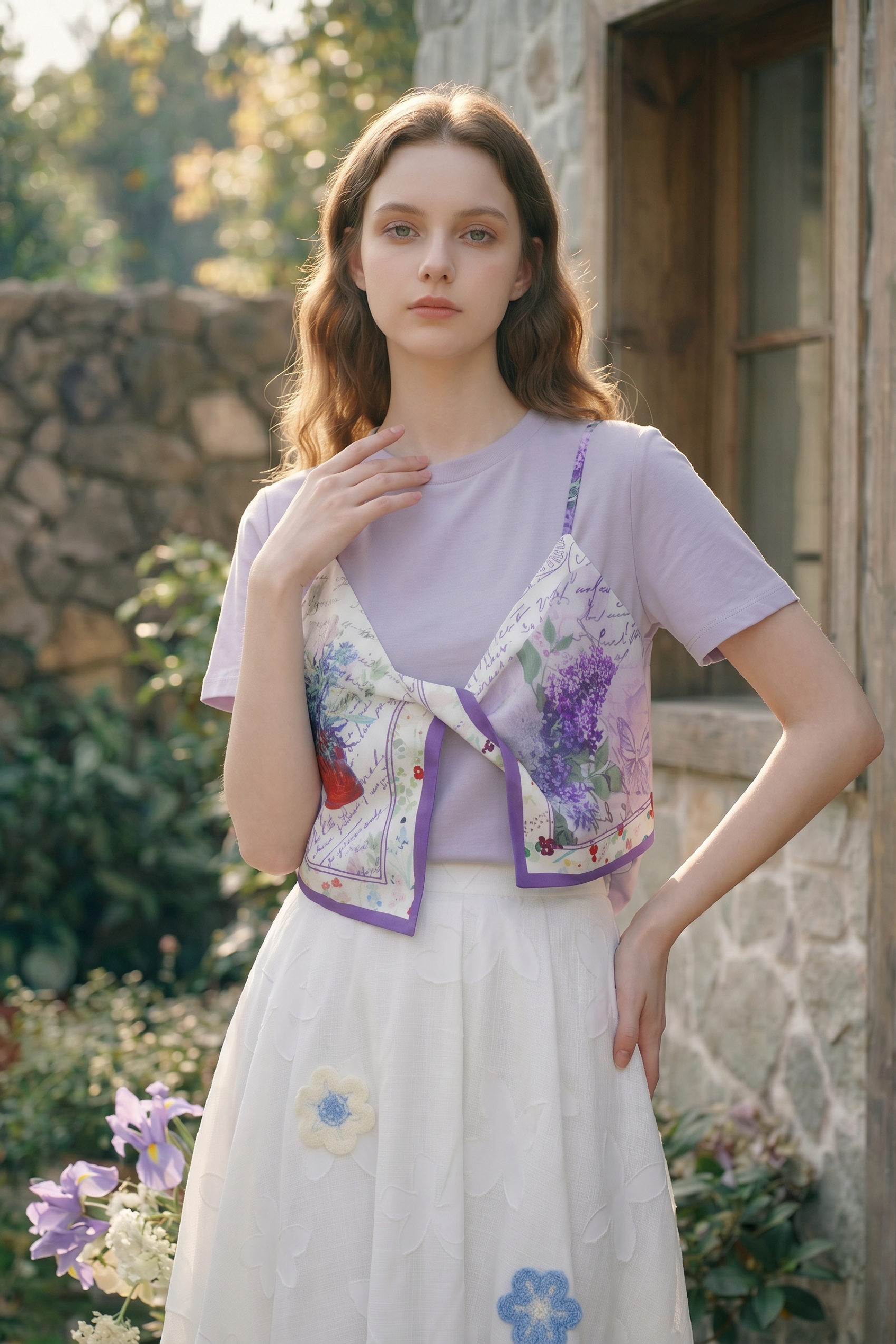 Layered Printed T-Shirt