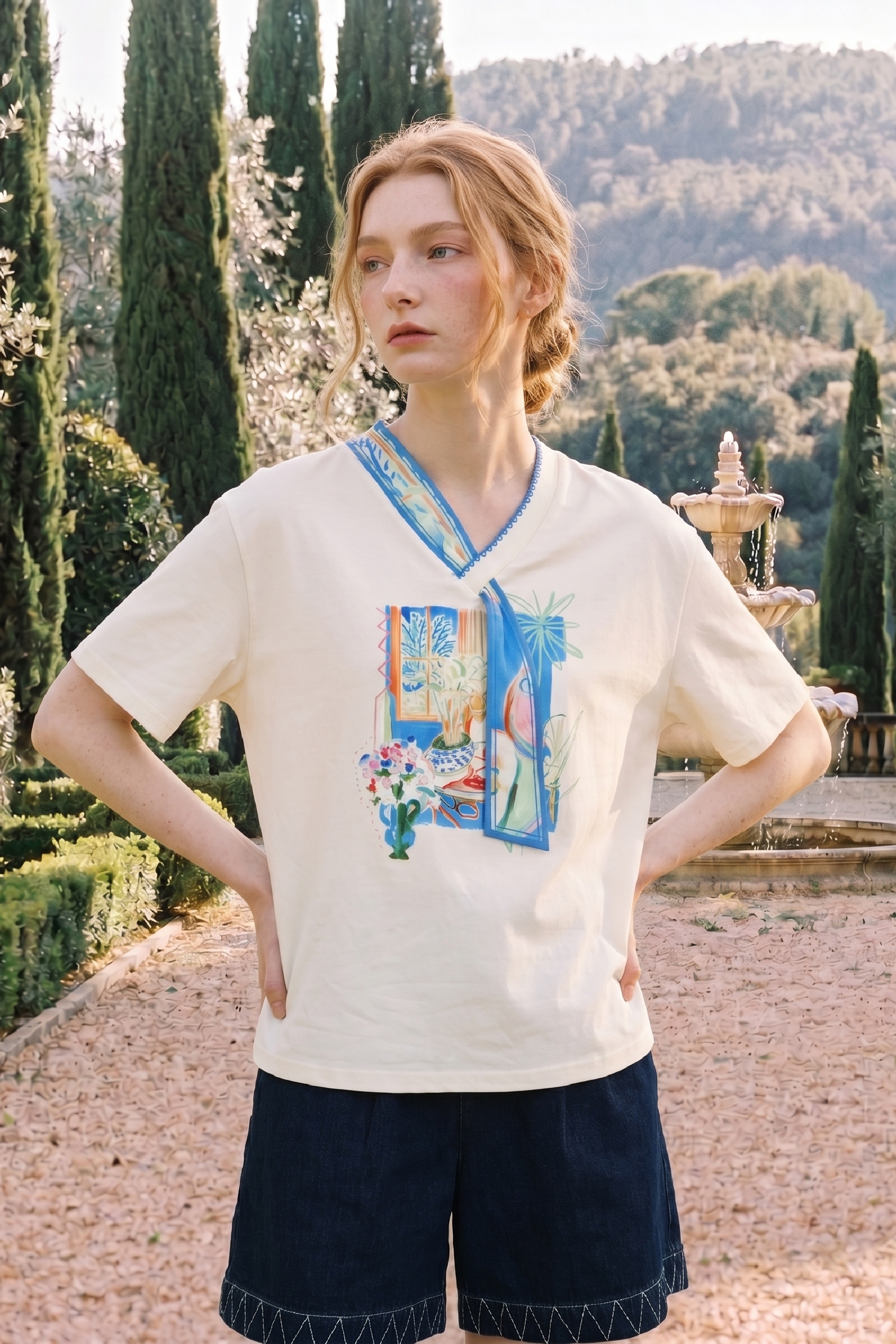 Elegant Printed T-shirt