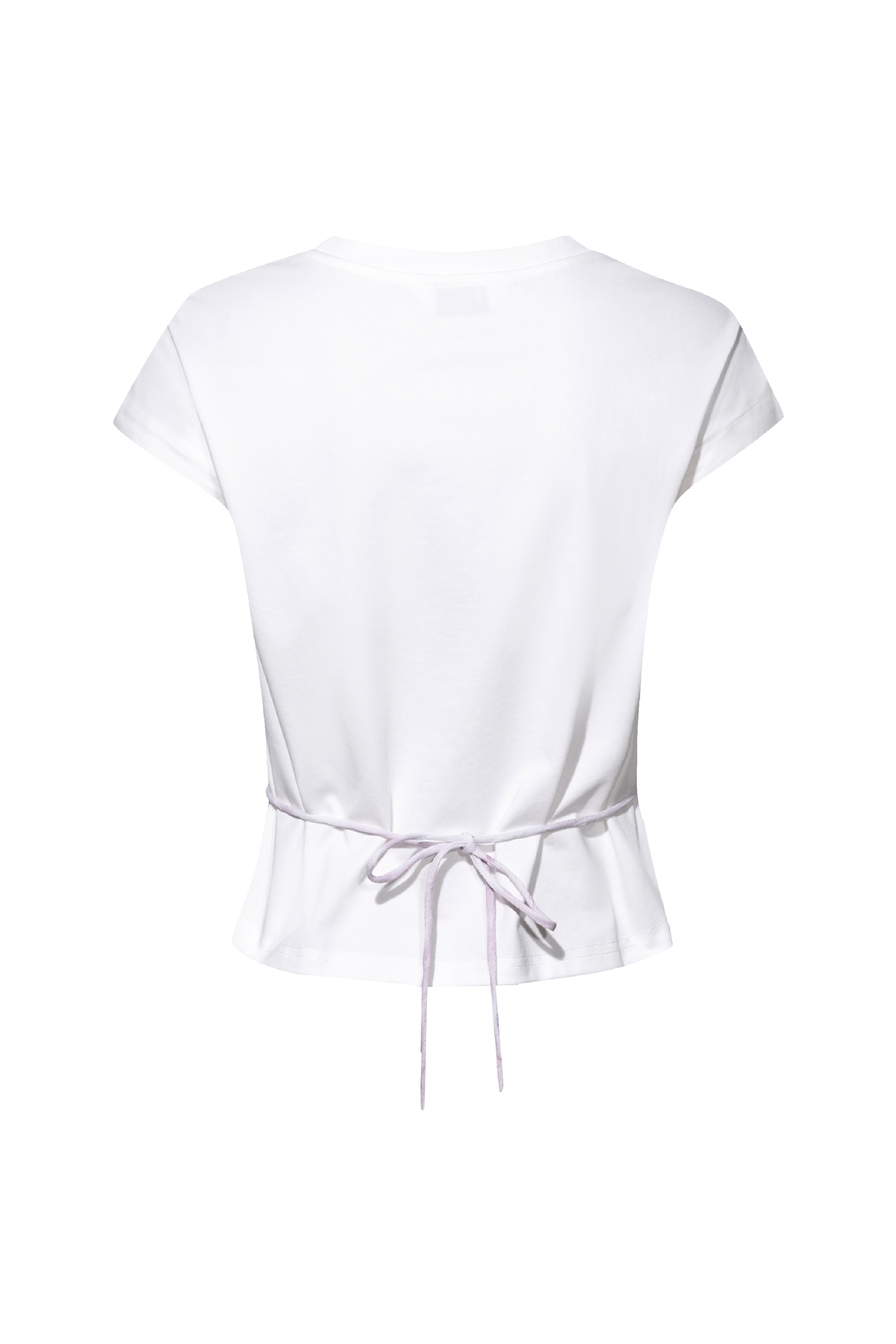 White Top and Pink Pants Set
